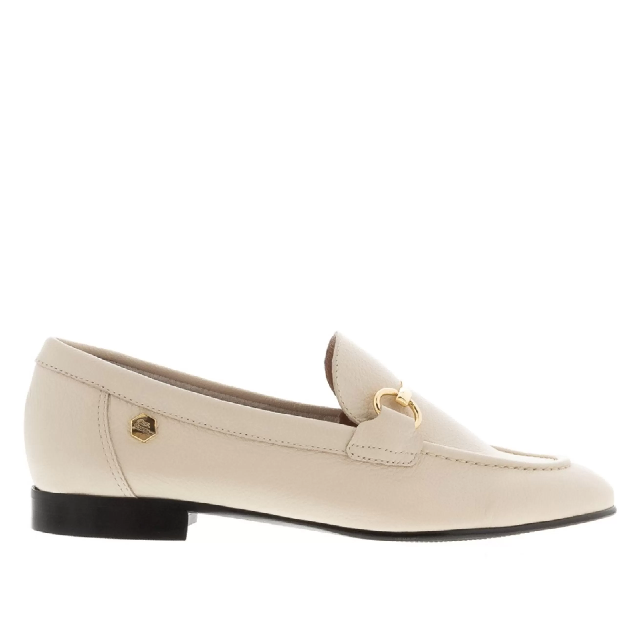 Arlie Off White Leather Snaffle Loafers>Carl Scarpa Outlet