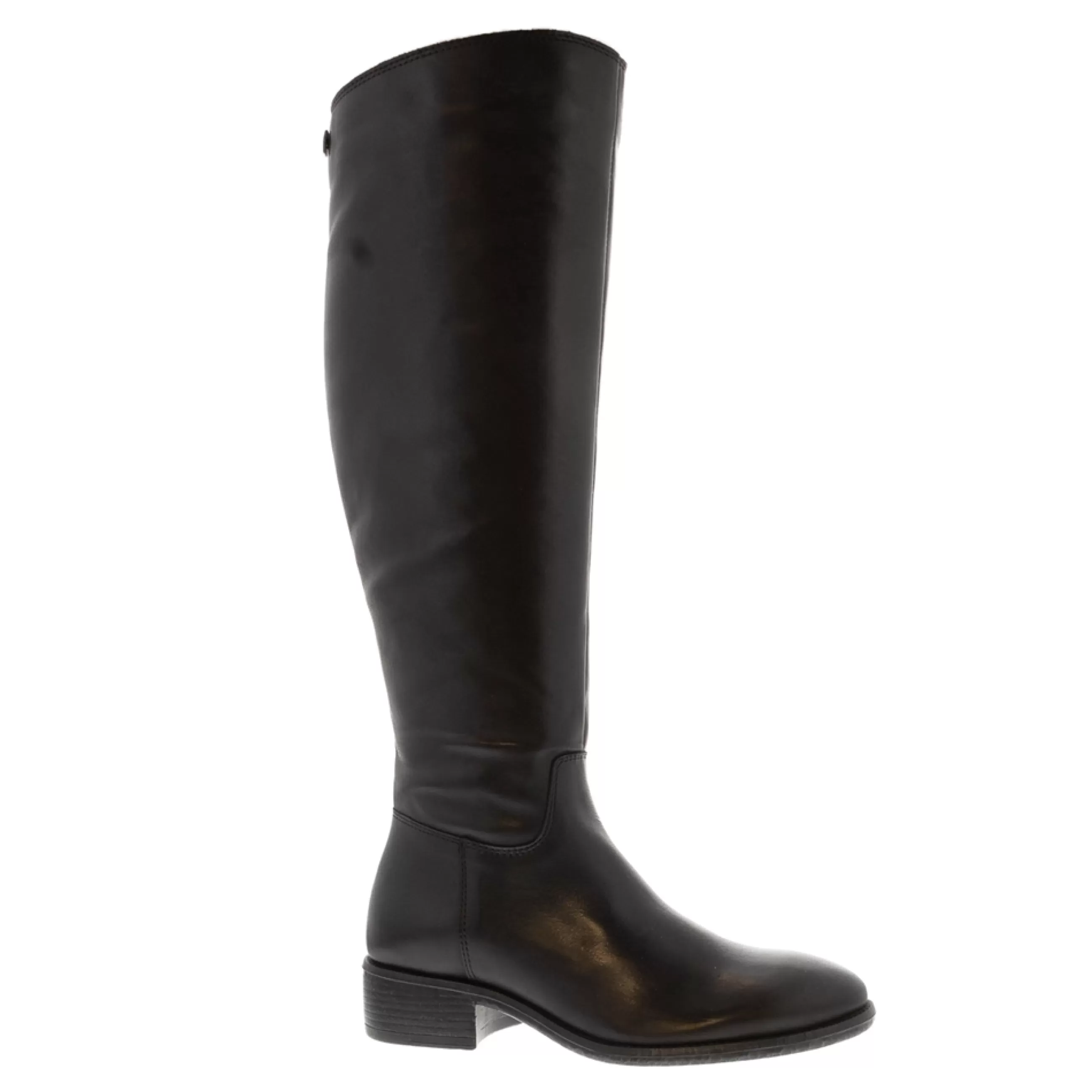 Ashby Black Leather Knee High Boots>Carl Scarpa Discount