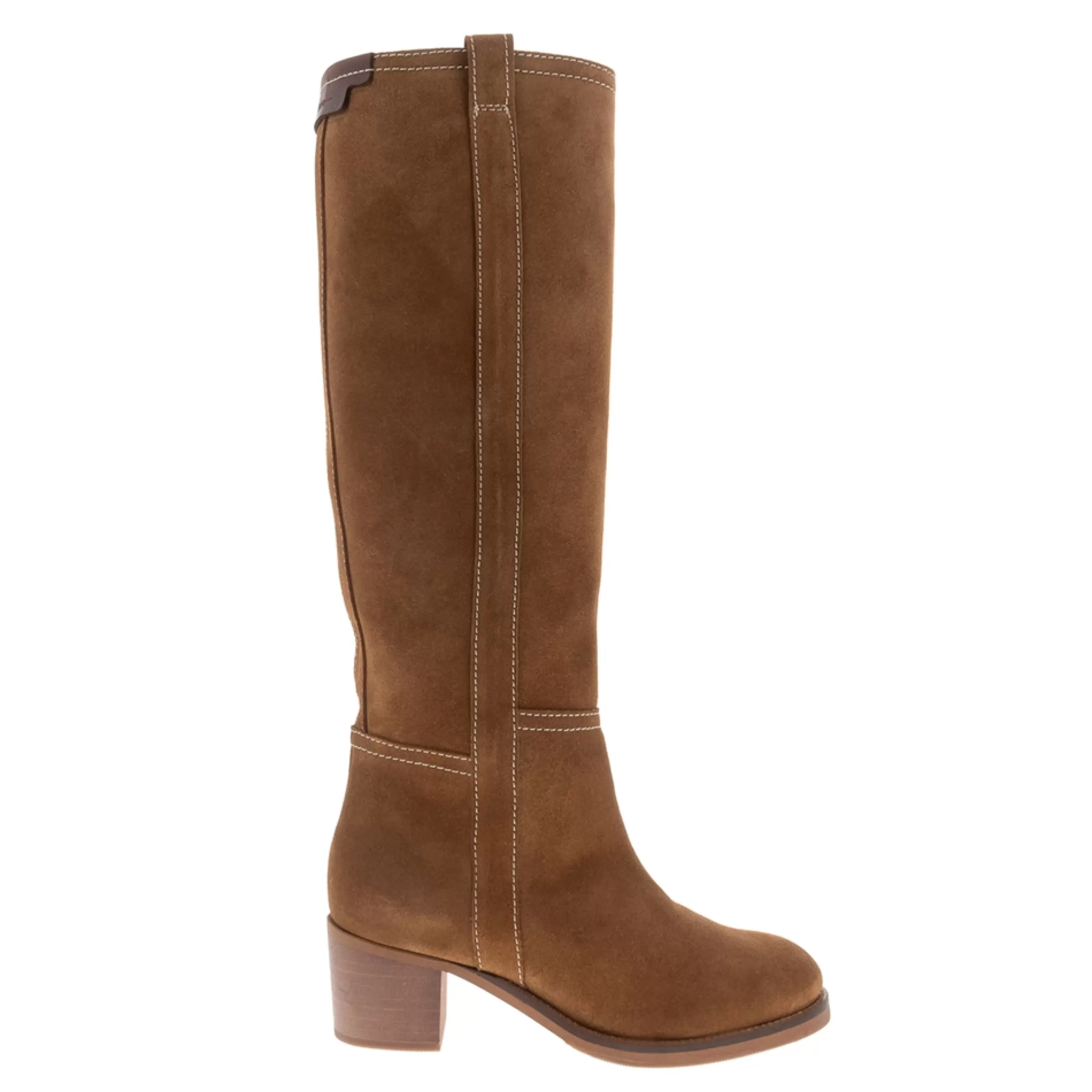 Beck Tan Suede Knee High Boots>Carl Scarpa Online