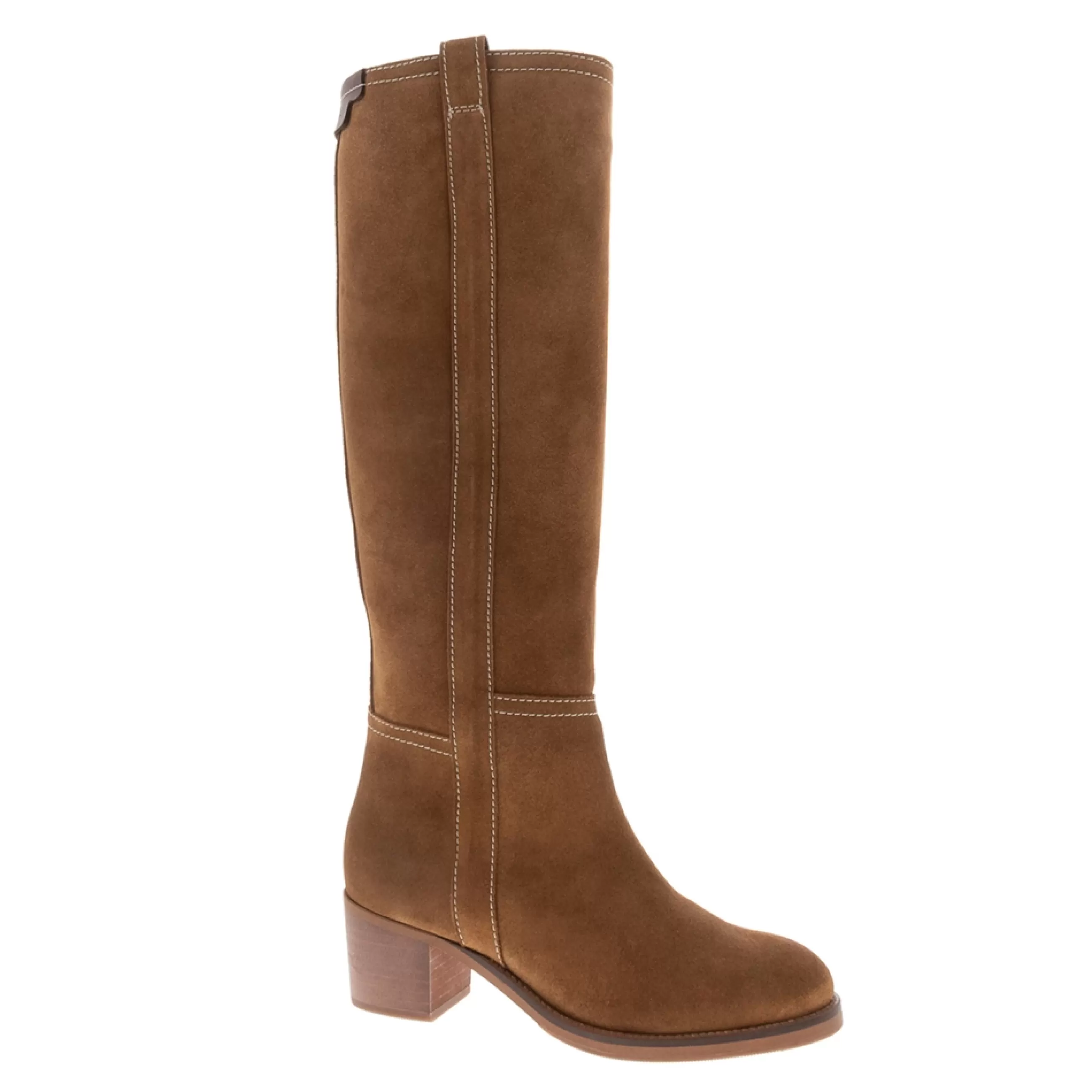 Beck Tan Suede Knee High Boots>Carl Scarpa Online