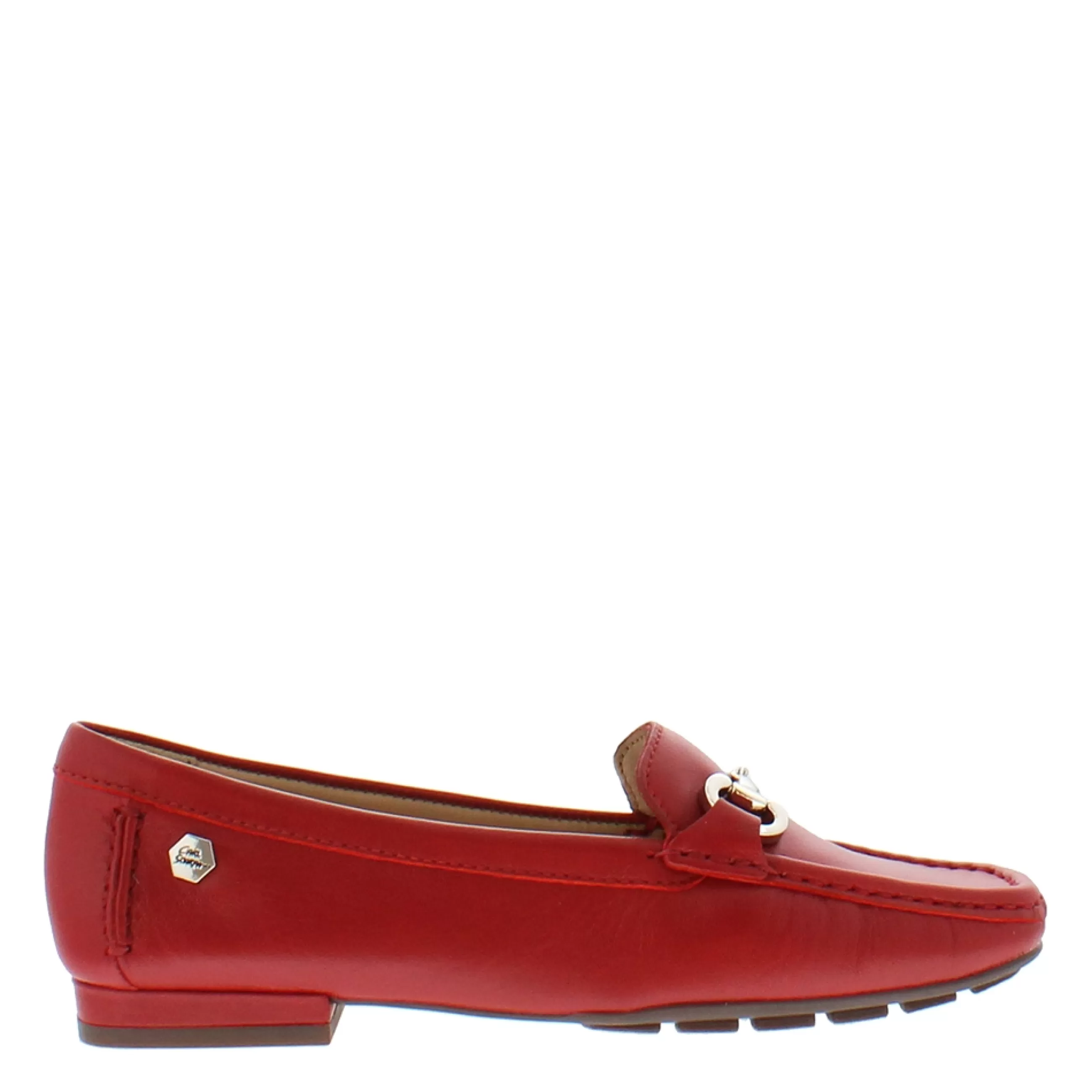 Beila Red Leather Snaffle Loafers>Carl Scarpa Shop