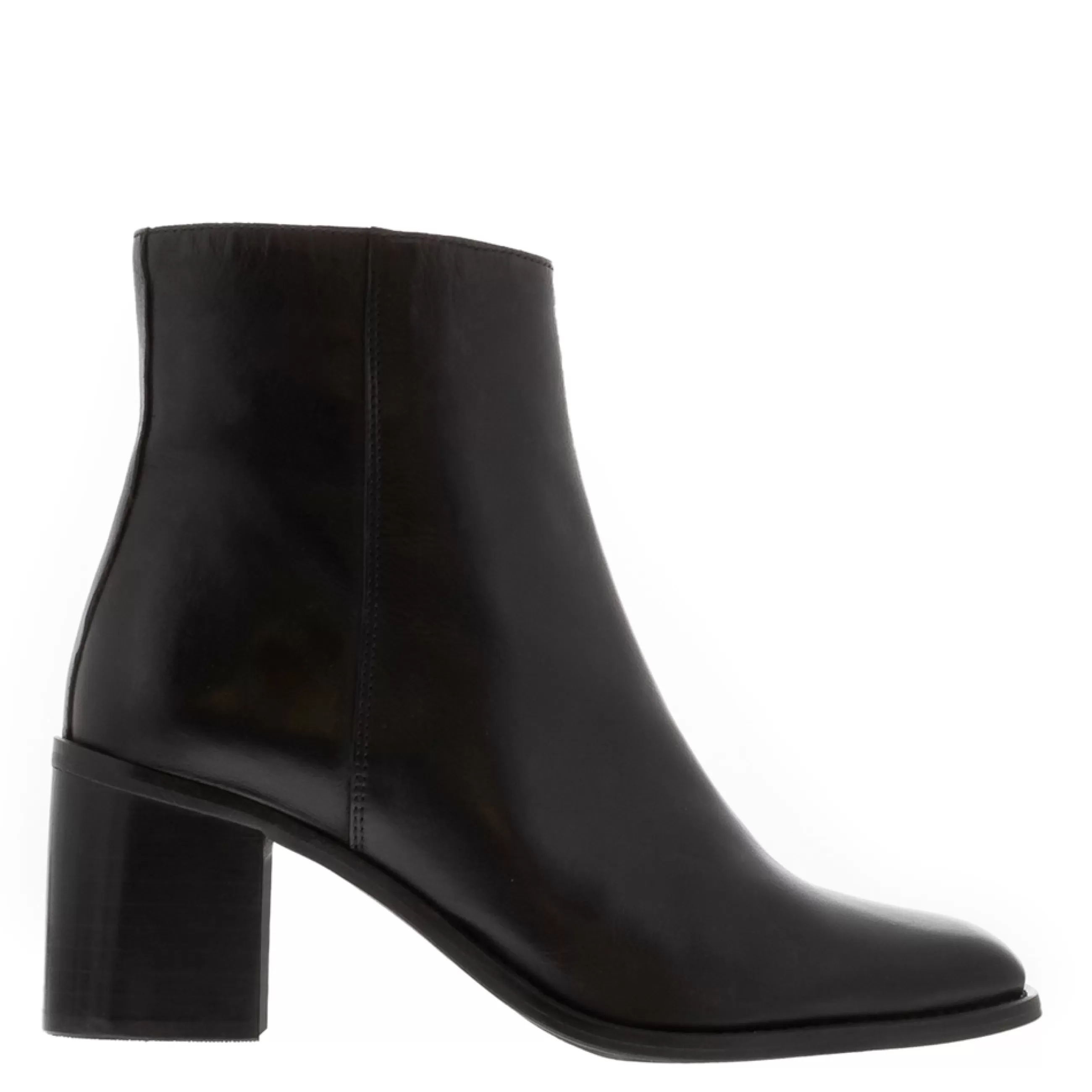 Bellini Black Leather Ankle Boots>Carl Scarpa Discount