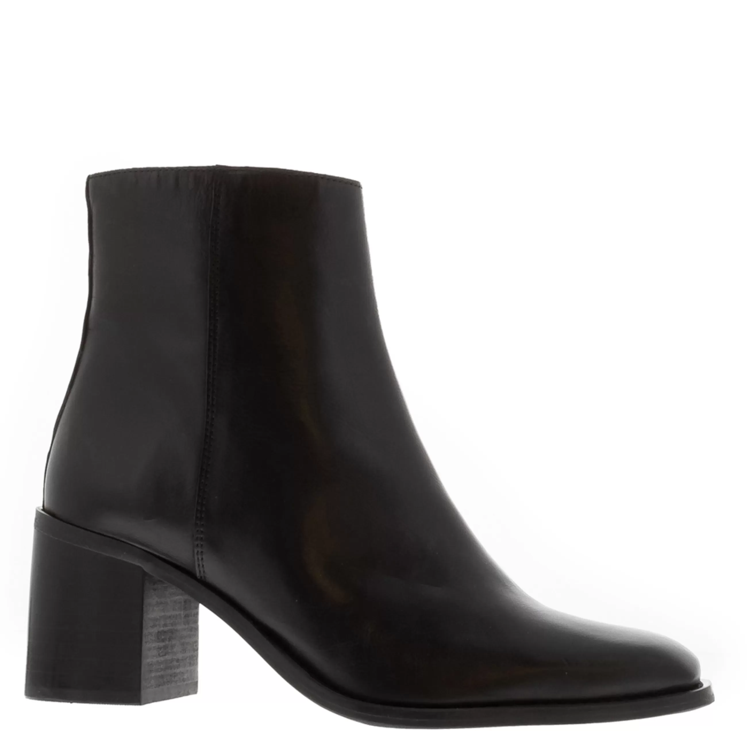 Bellini Black Leather Ankle Boots>Carl Scarpa Discount