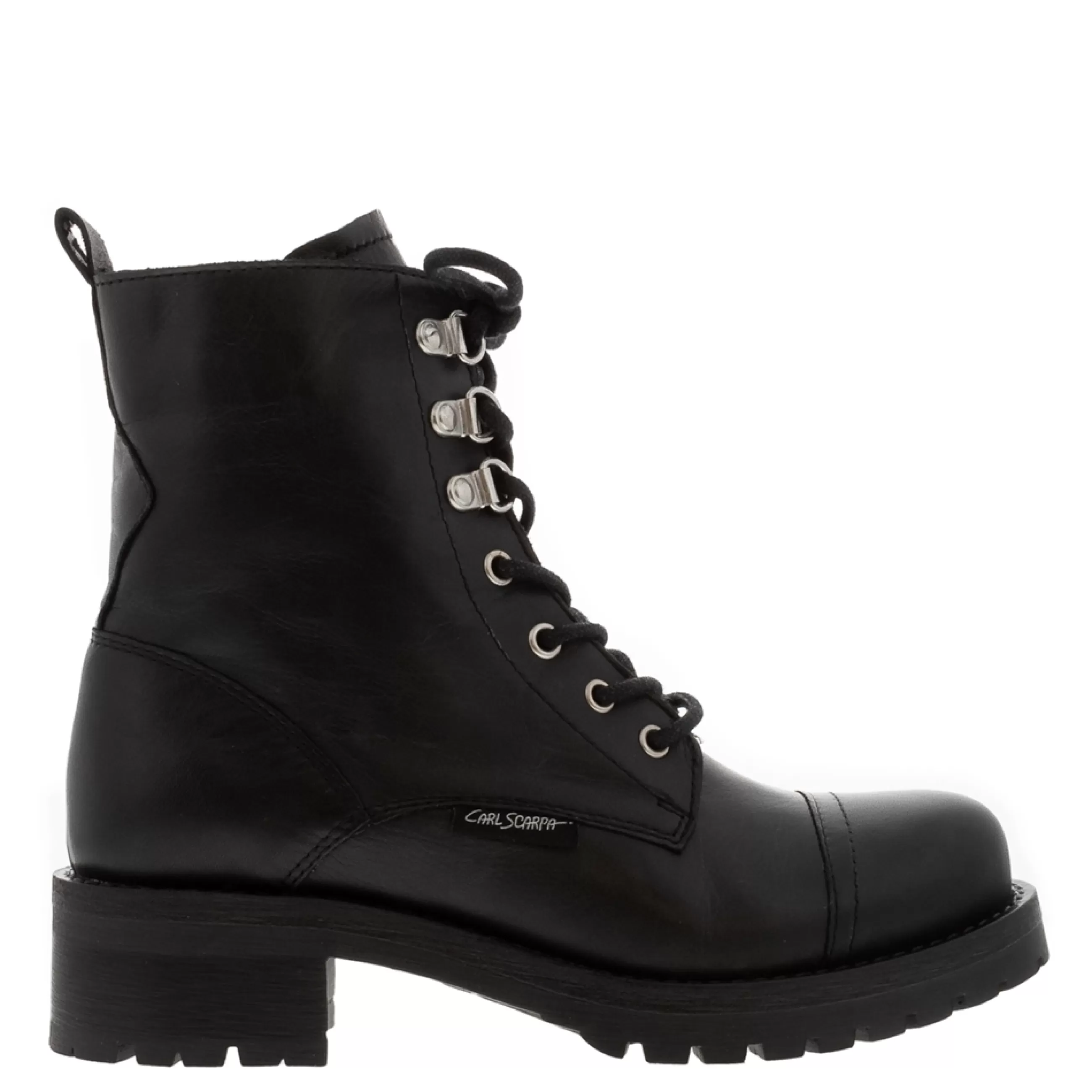 Blanca Black Leather Ankle Boots>Carl Scarpa Fashion