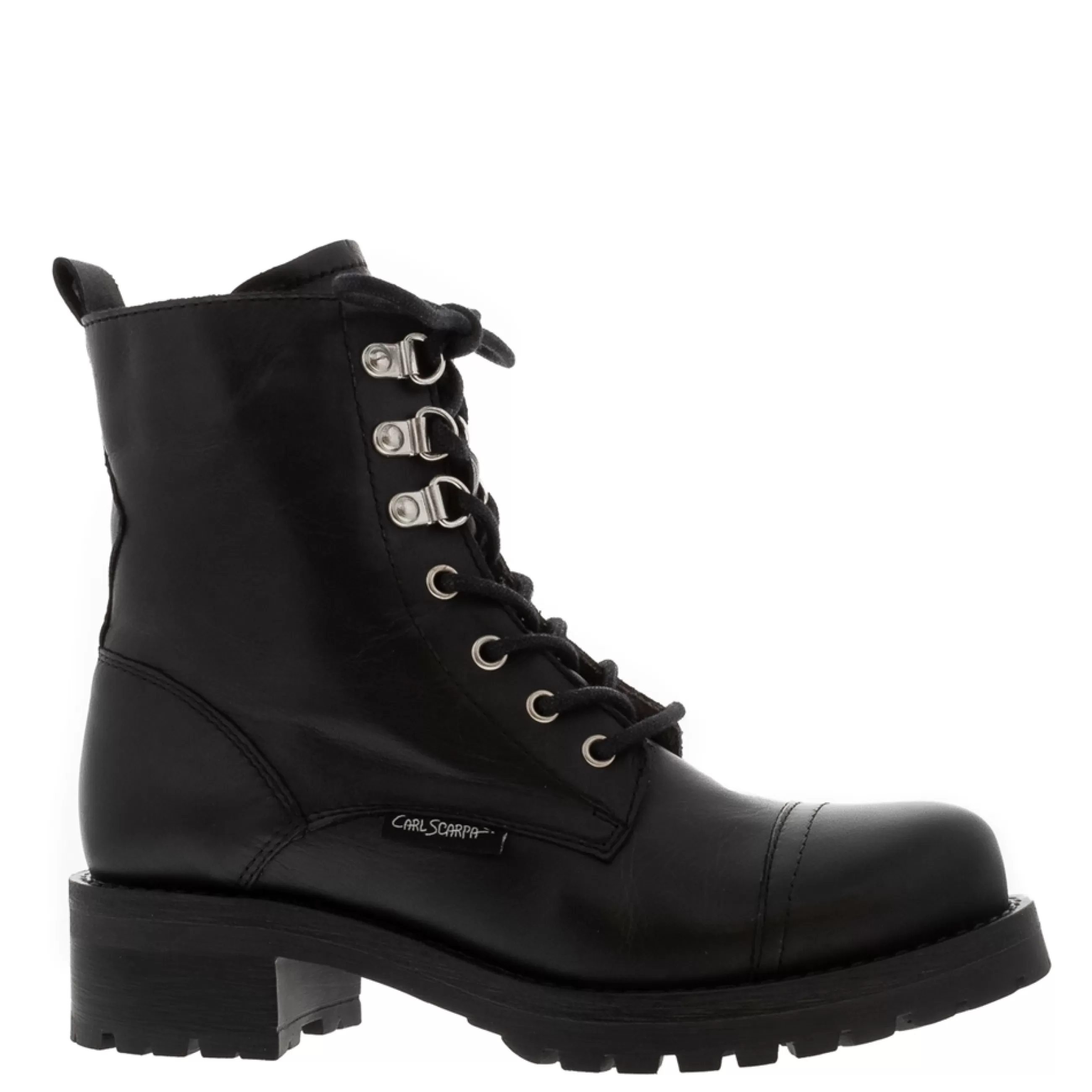 Blanca Black Leather Ankle Boots>Carl Scarpa Fashion