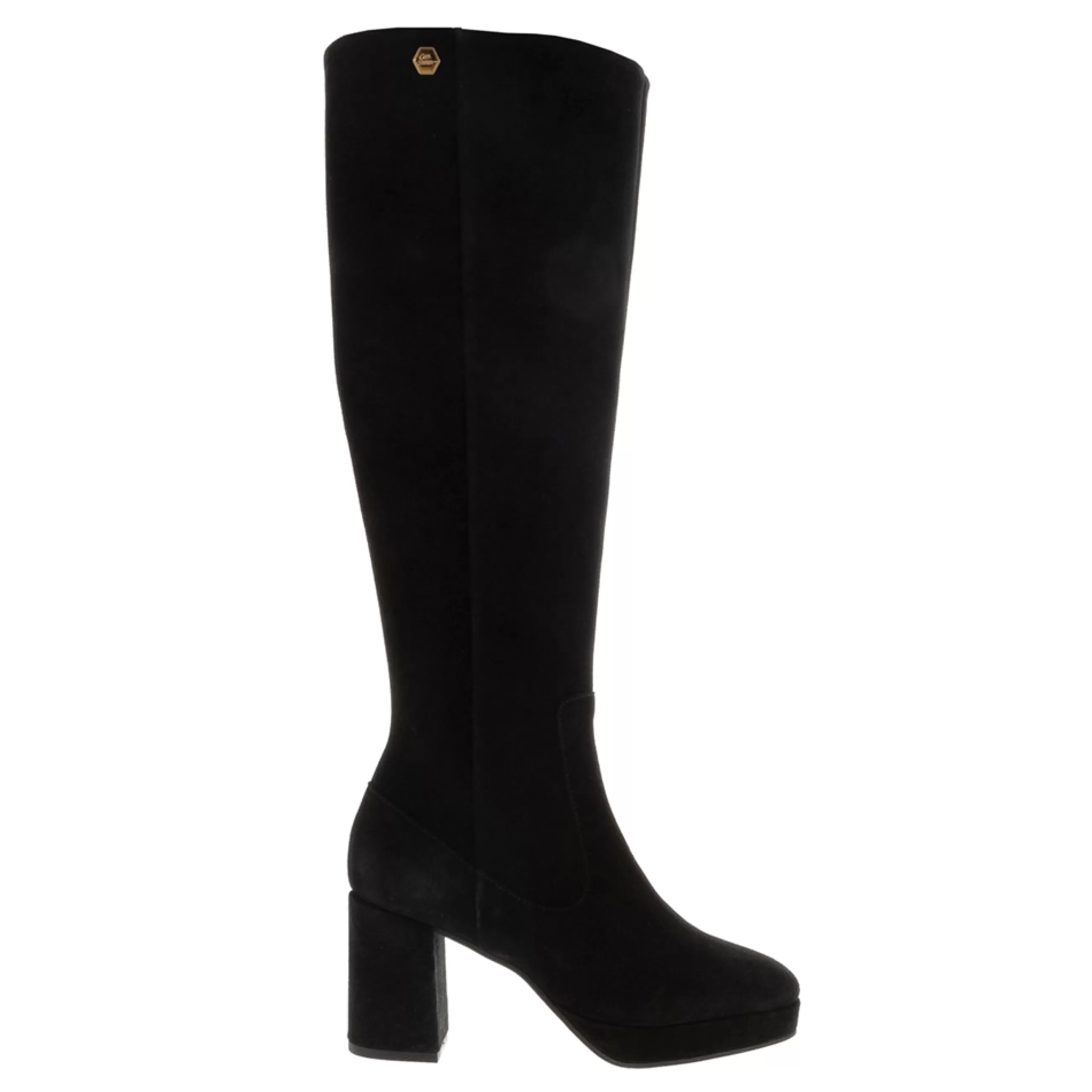 Bravo Suede Platform Knee High Boots>Carl Scarpa Store