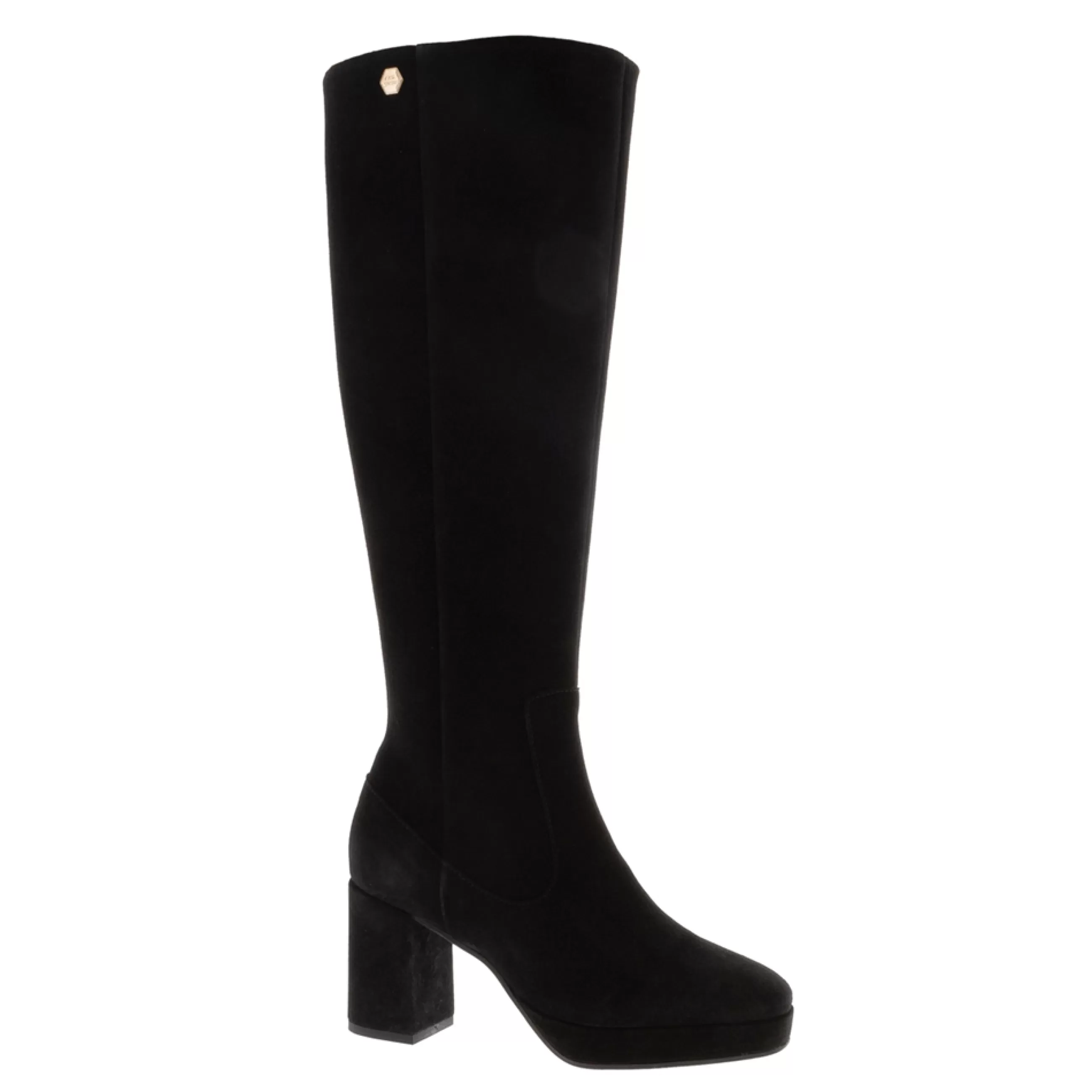 Bravo Suede Platform Knee High Boots>Carl Scarpa Store