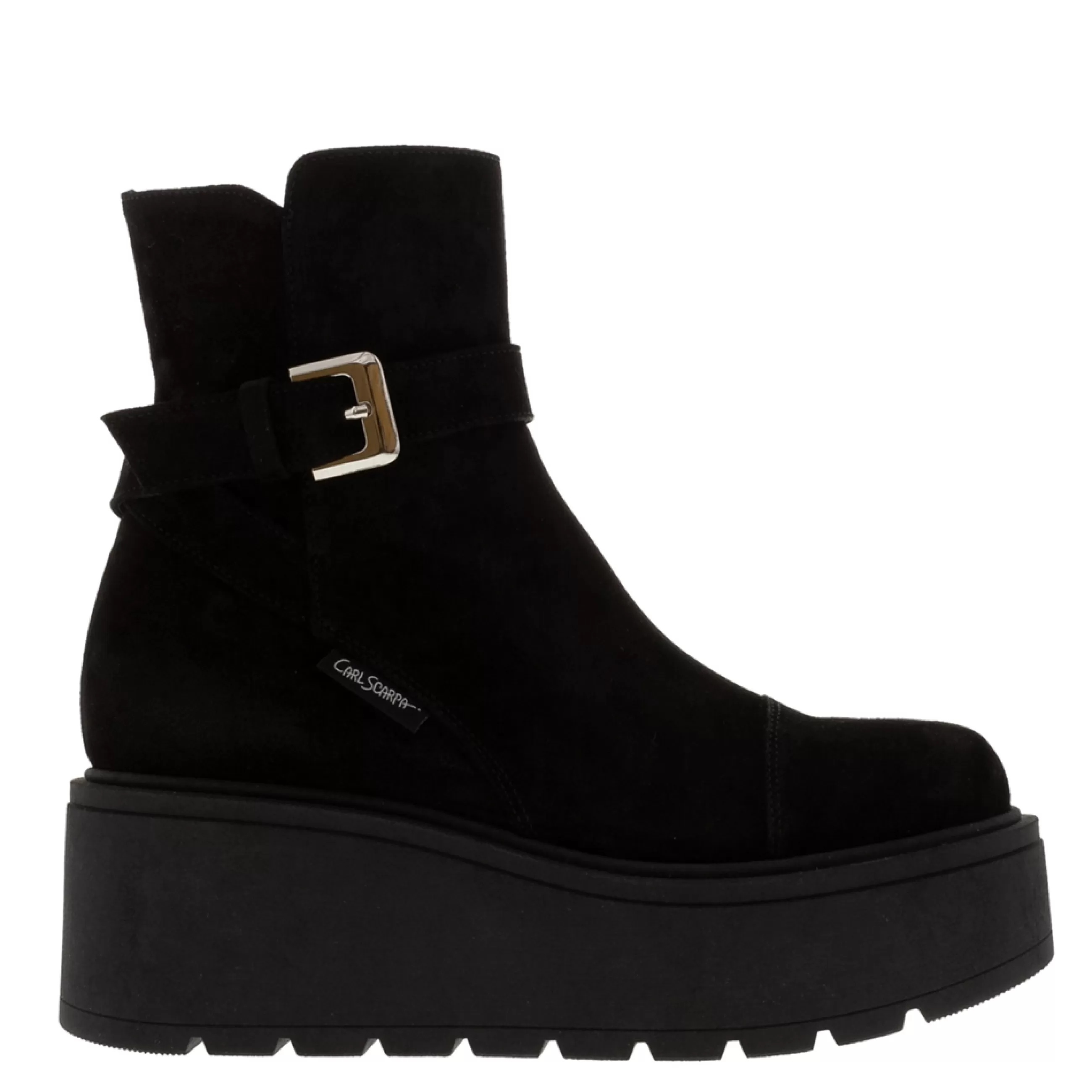 Cato Black Suede Ankle Boots>Carl Scarpa Cheap