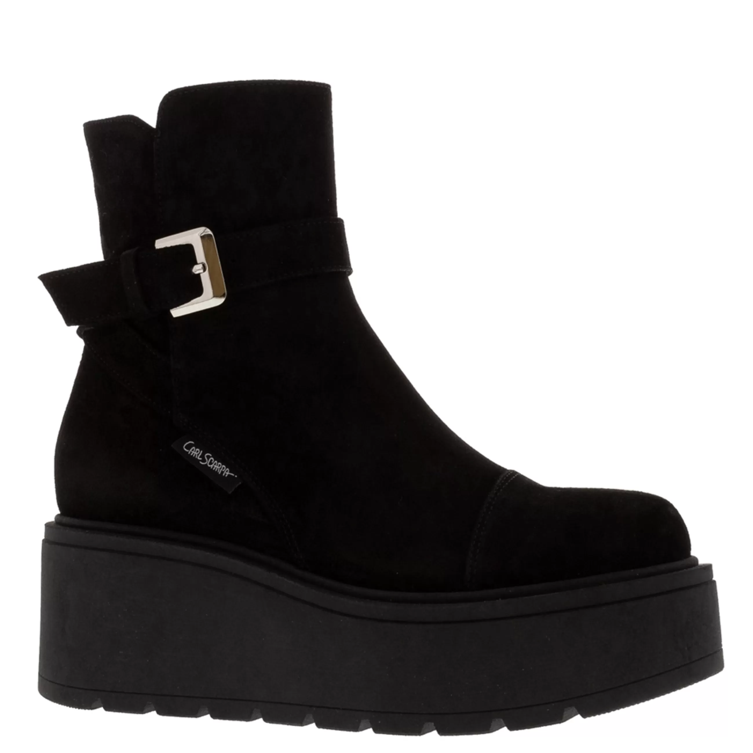 Cato Black Suede Ankle Boots>Carl Scarpa Cheap