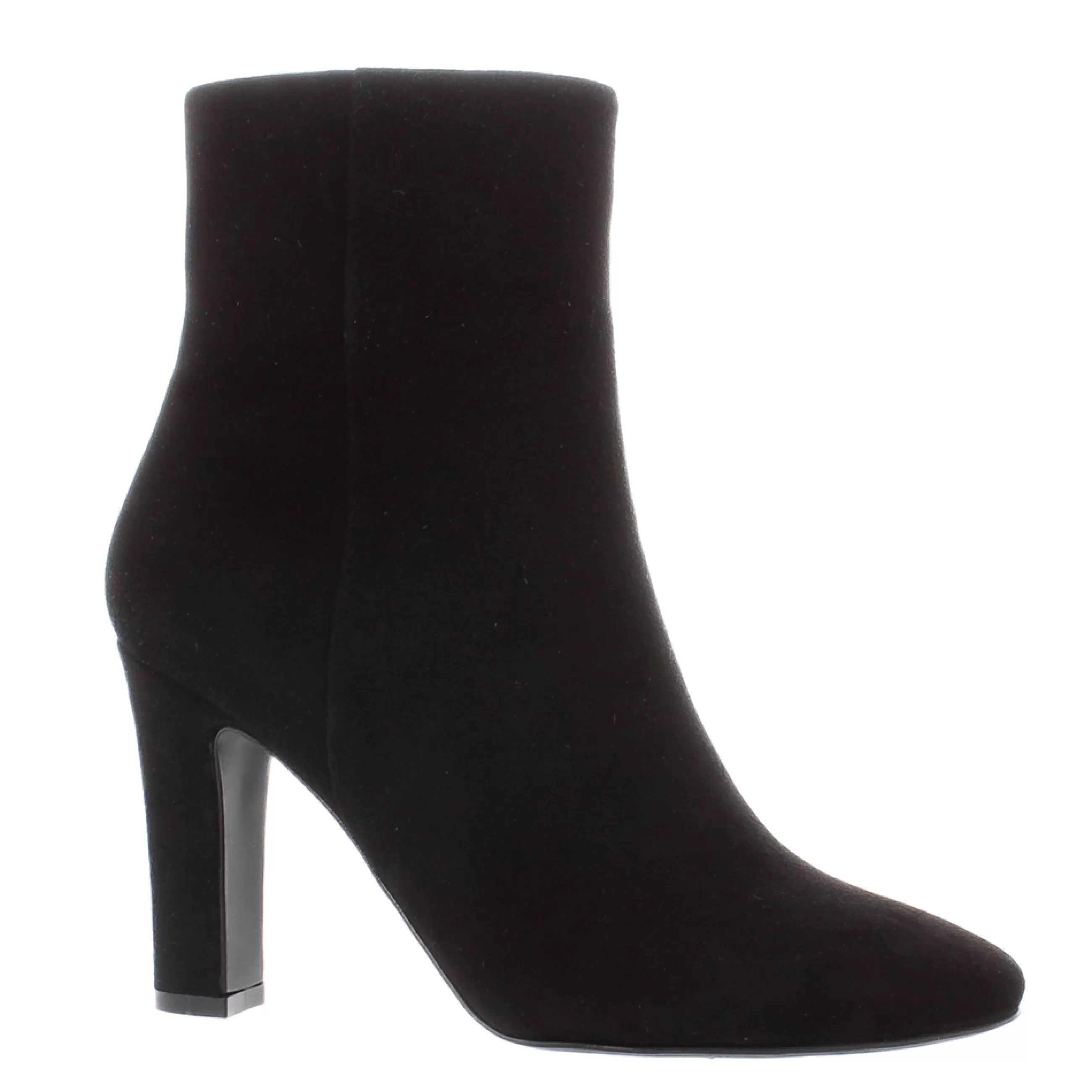 Citrine Black Suede High Heel Ankle Boots>Carl Scarpa Best