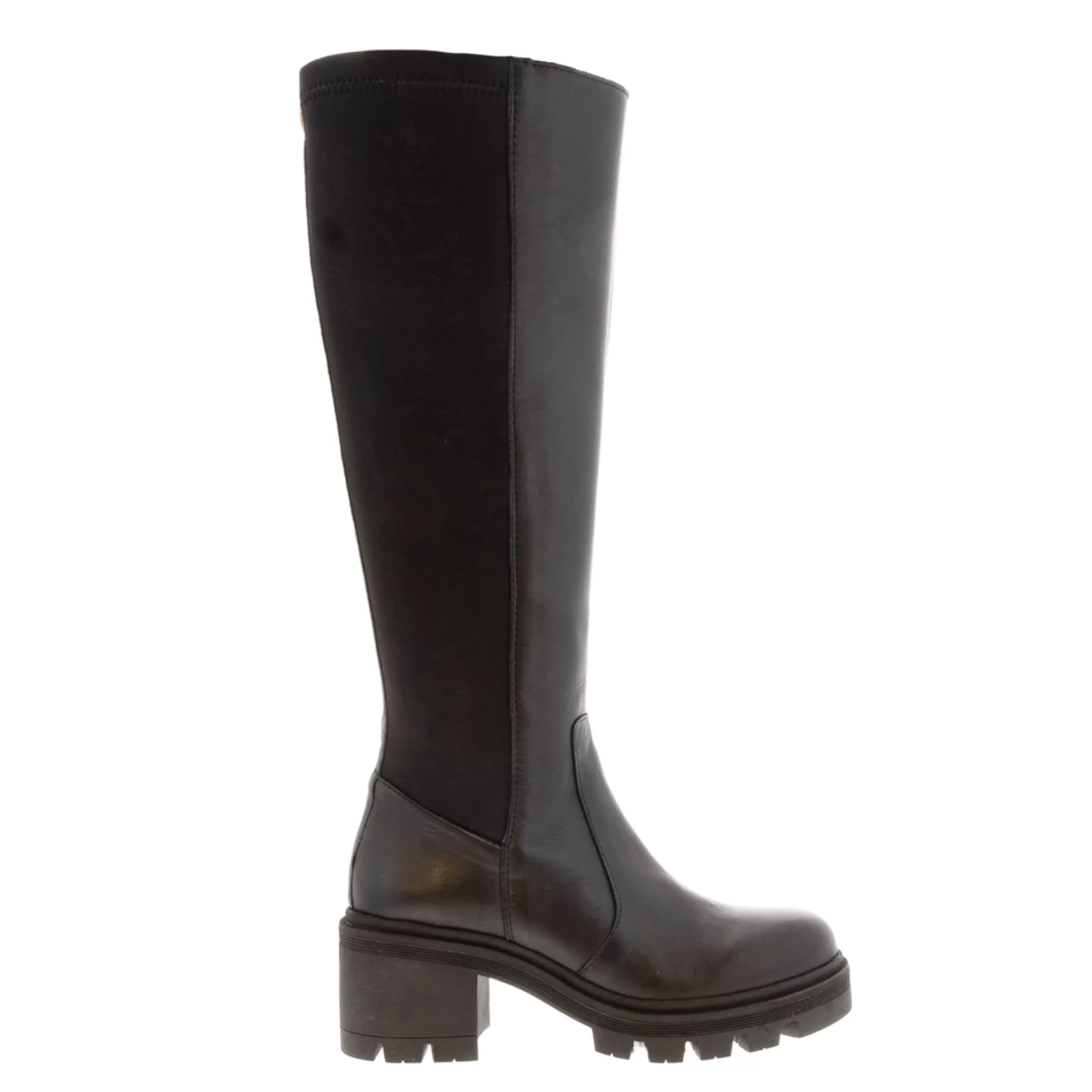 Dodie Black Leather Knee High Boots>Carl Scarpa Flash Sale