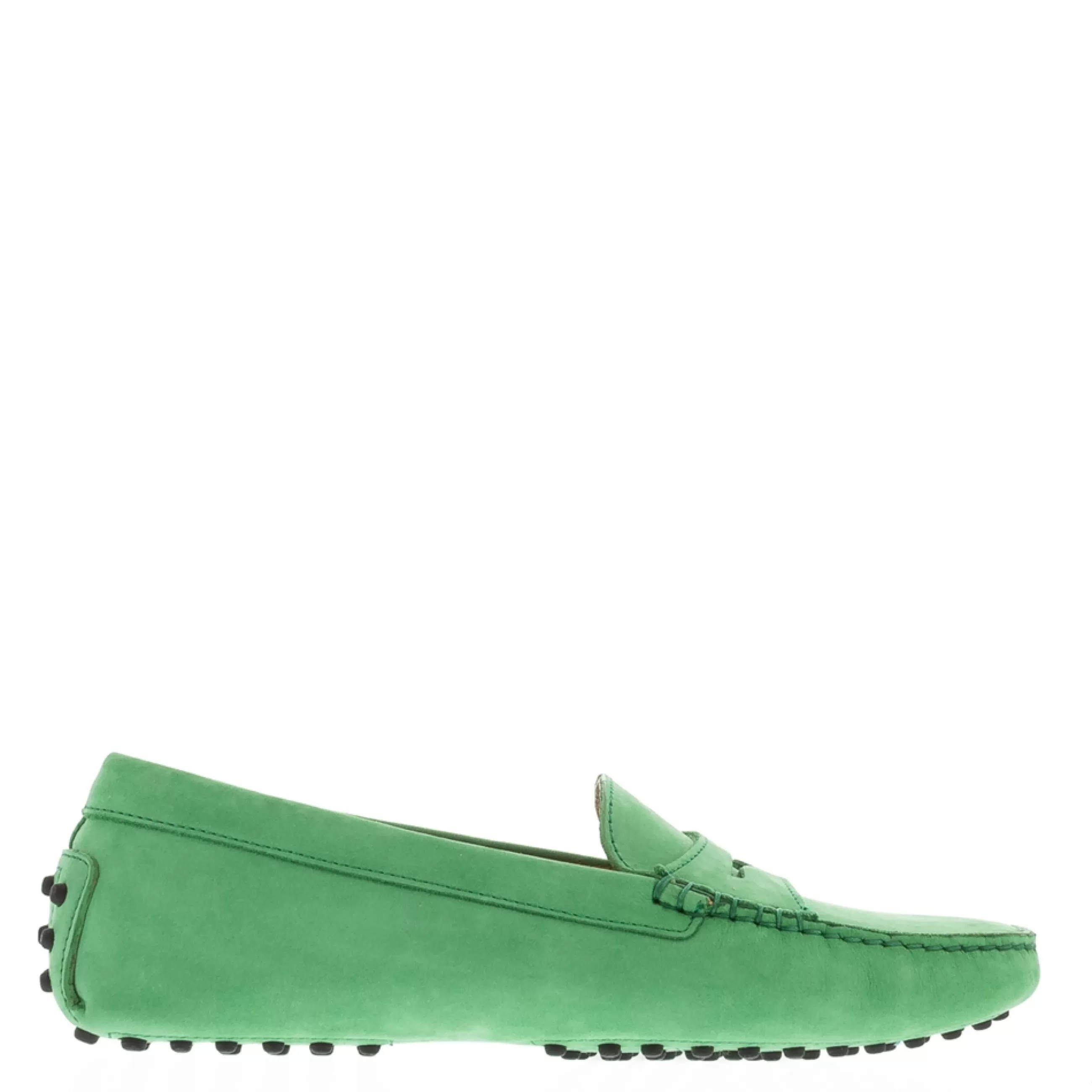 Domenica Green Nubuck Suede Penny Loafers>Carl Scarpa Discount