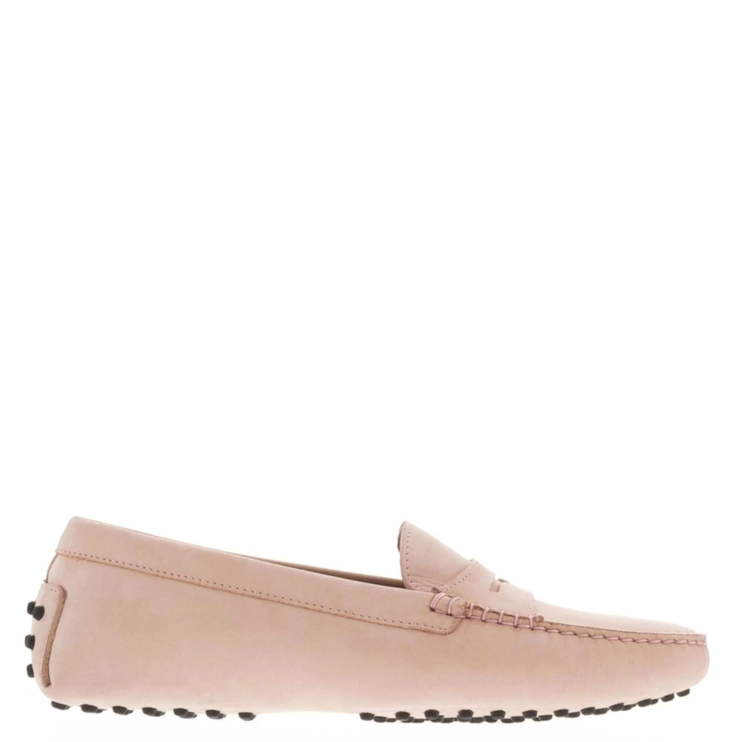 Domenica Nude Nubuck Suede Penny Loafers>Carl Scarpa Flash Sale