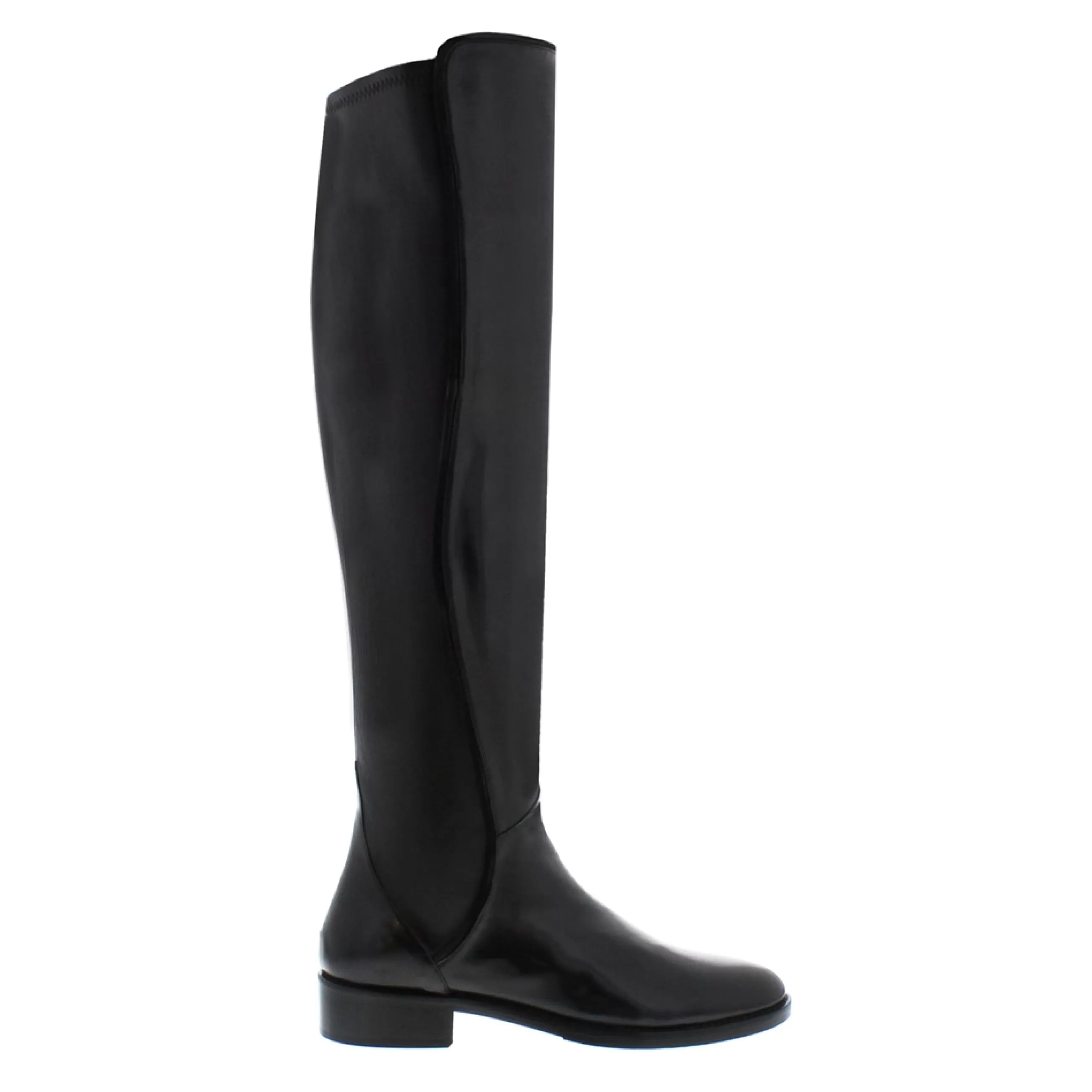 Emma Black Leather Knee-High Boots>Carl Scarpa Clearance