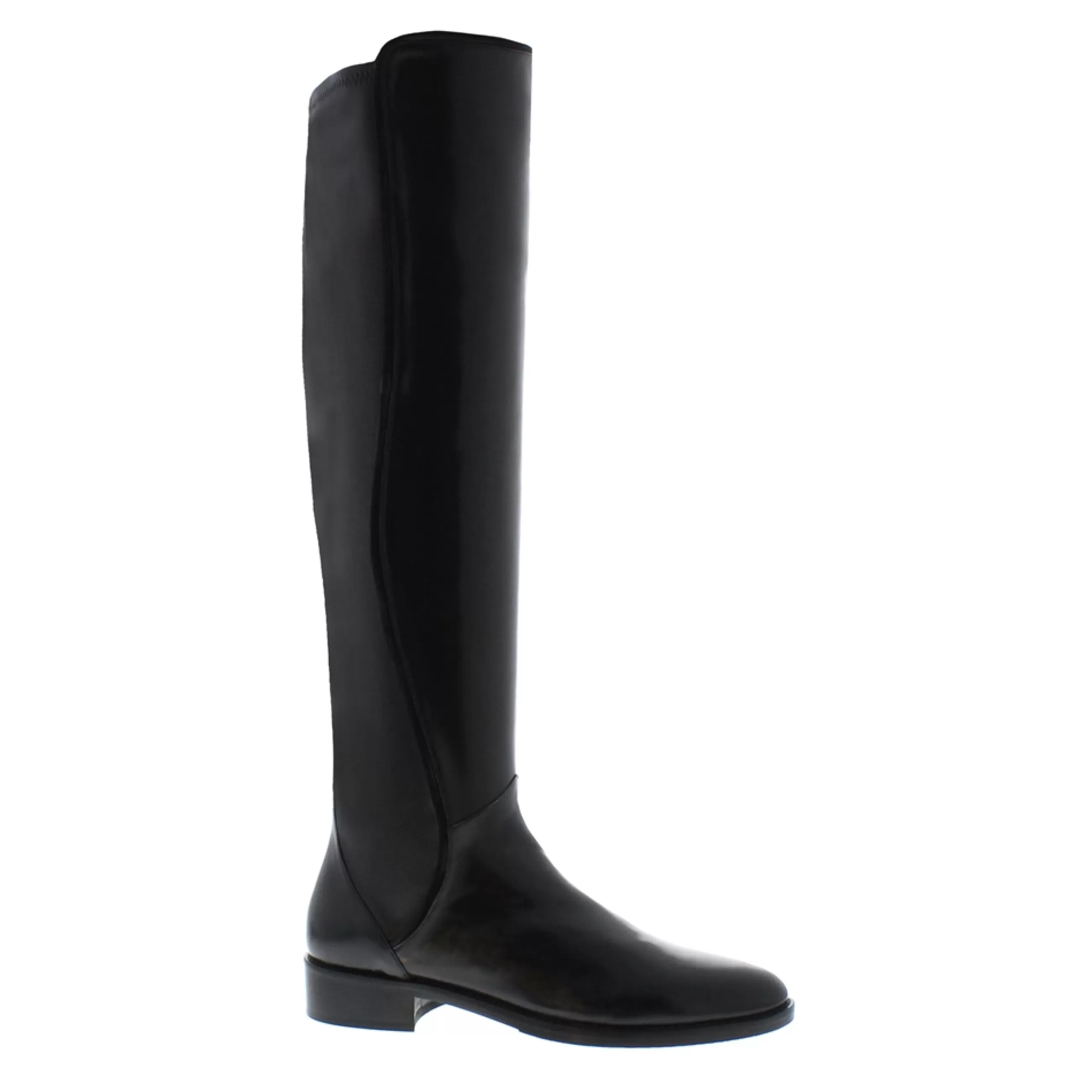 Emma Black Leather Knee-High Boots>Carl Scarpa Clearance