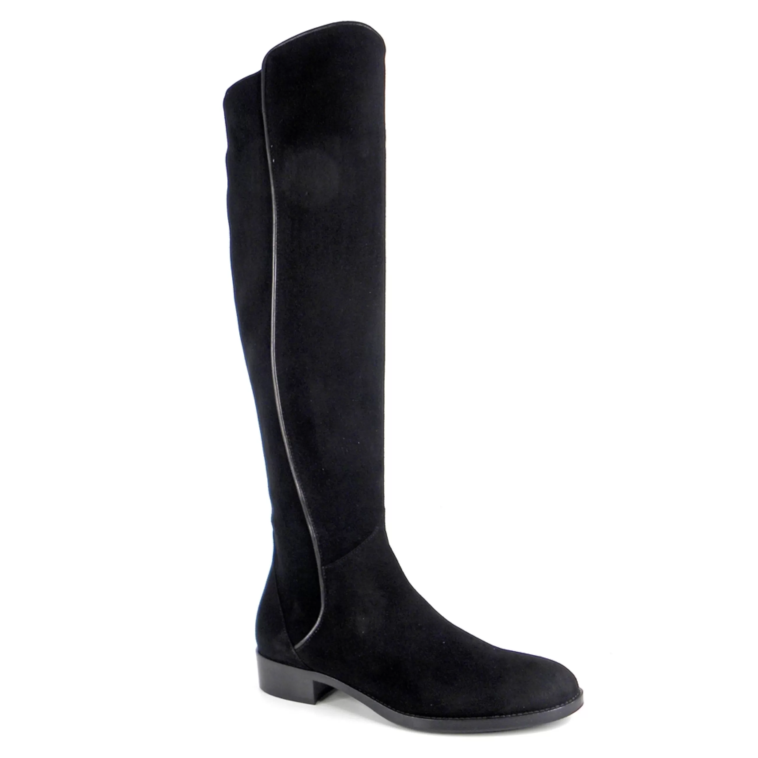 Emma Black Suede Knee-High Boots>Carl Scarpa Flash Sale