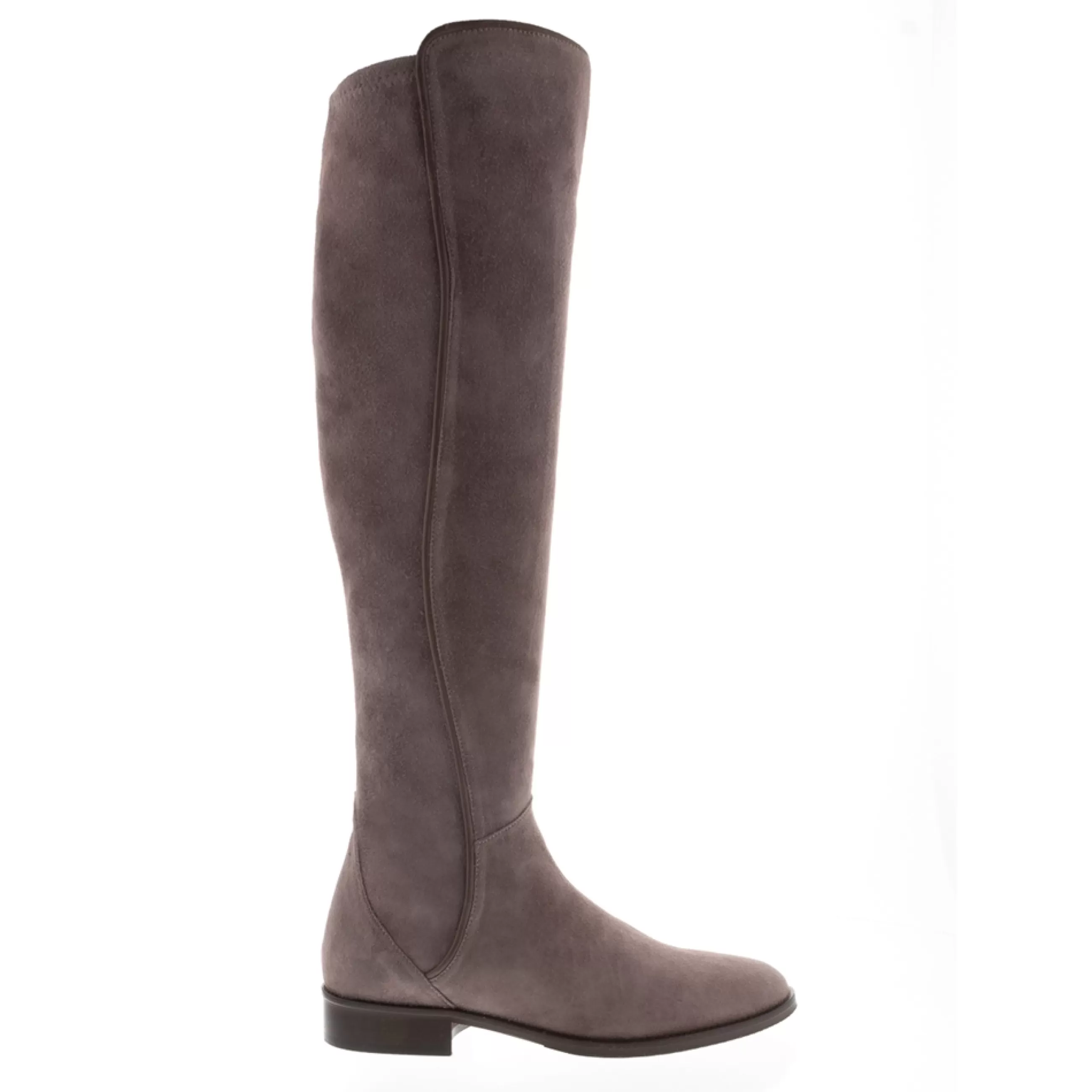 Emma Mauve Taupe Suede Knee-High Boots>Carl Scarpa Cheap