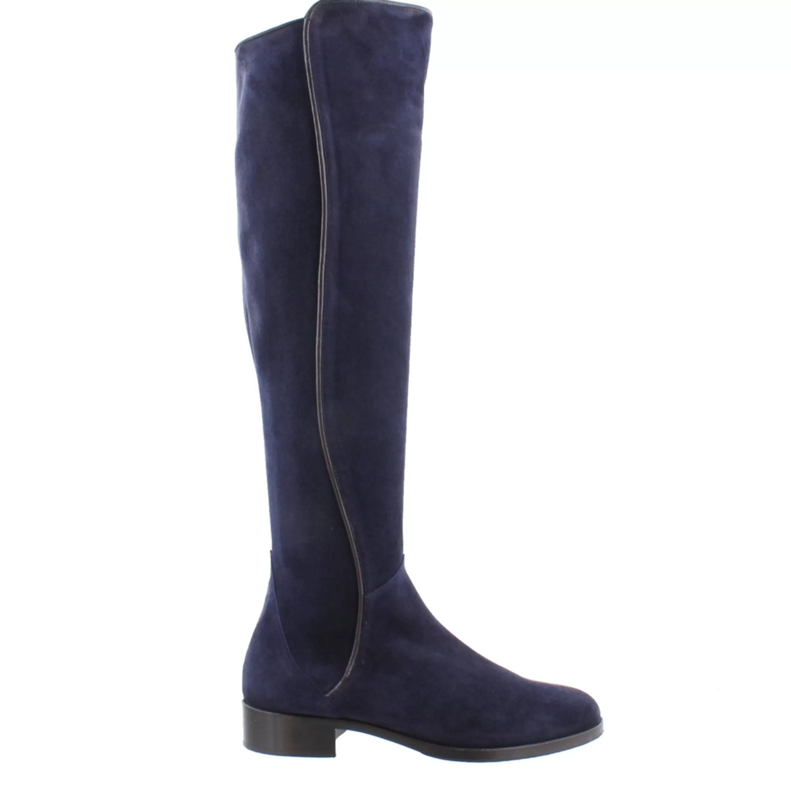 Emma Navy Suede Knee-High Boots>Carl Scarpa Best Sale