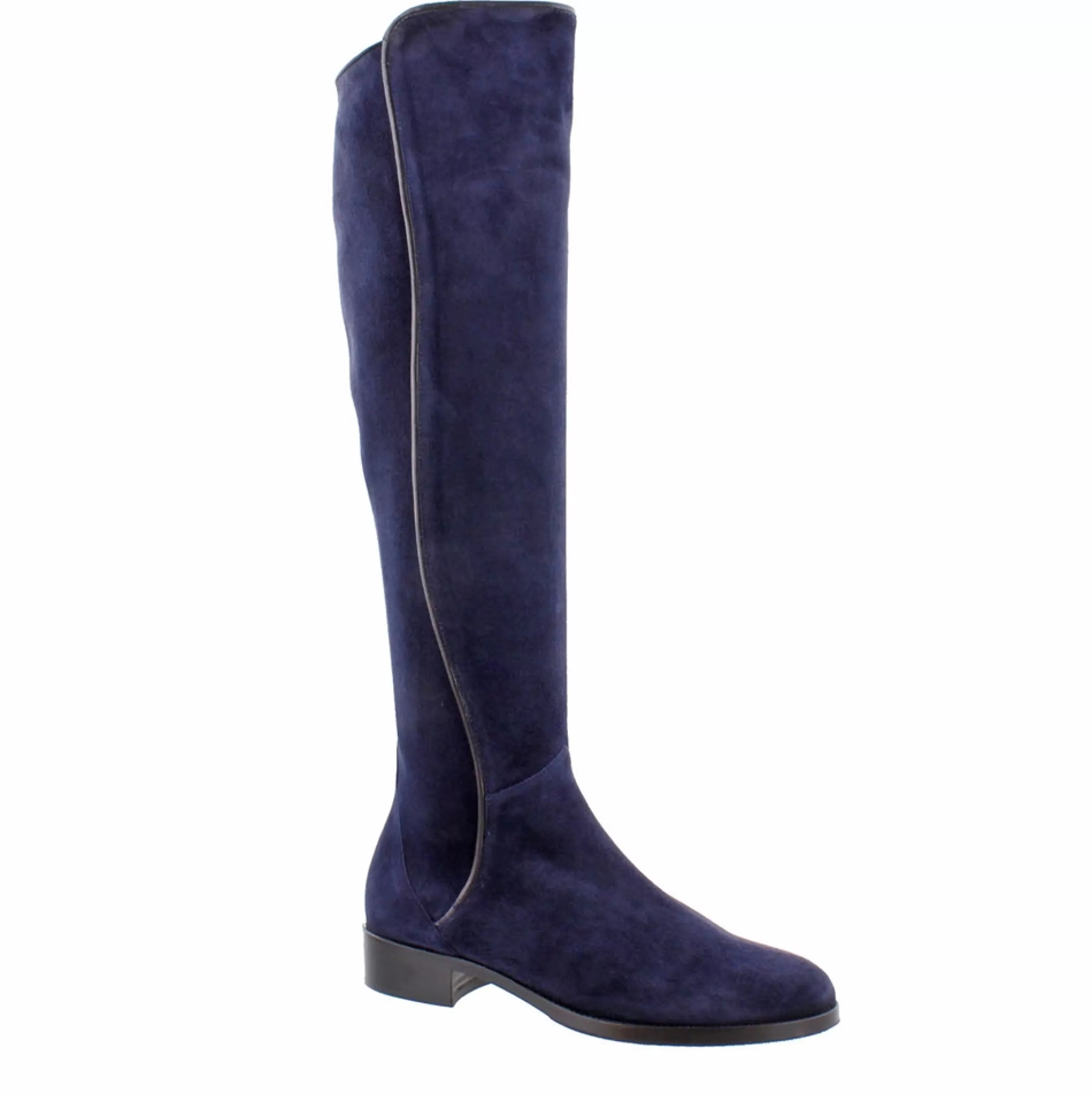 Emma Navy Suede Knee-High Boots>Carl Scarpa Best Sale