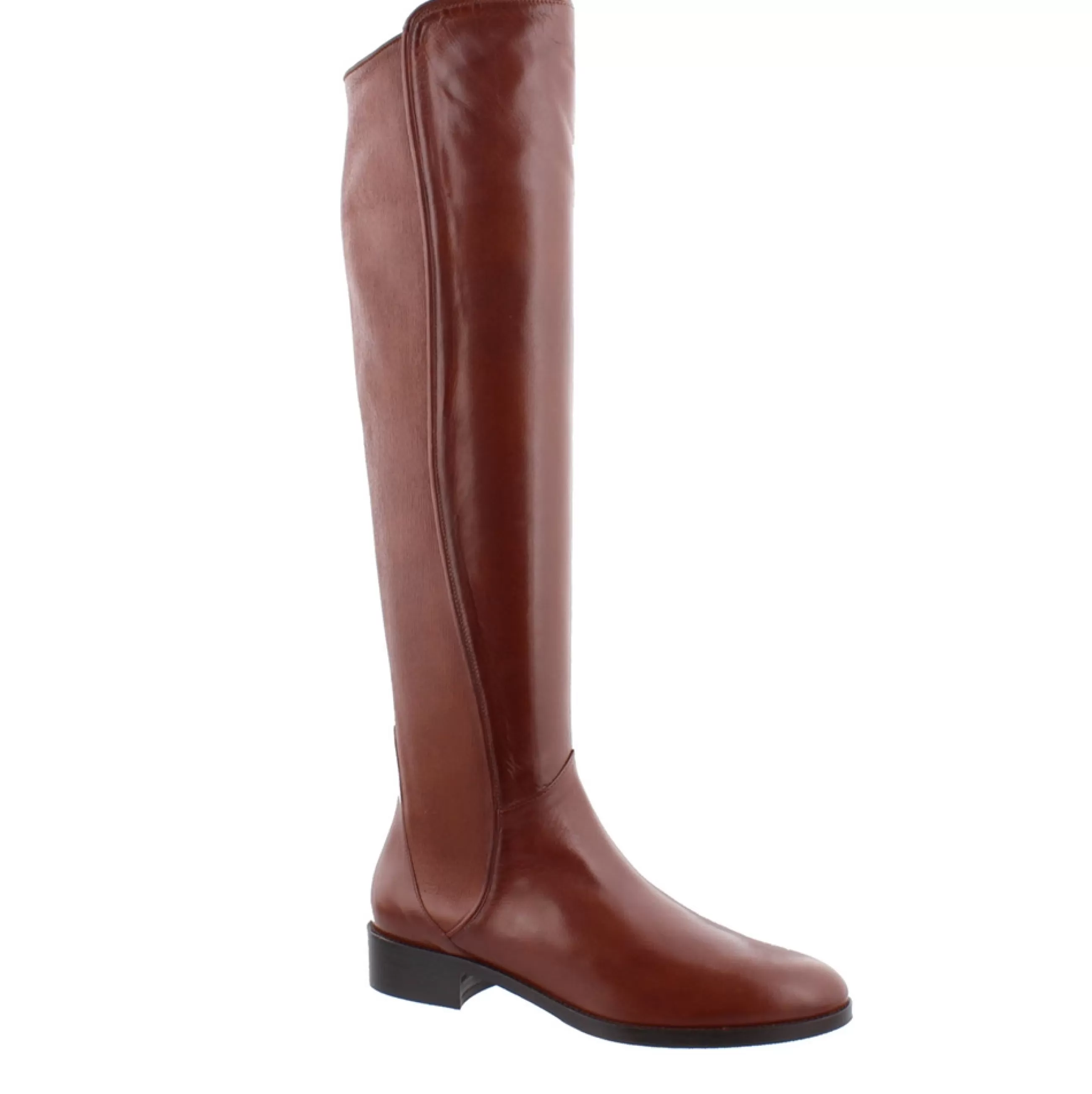 Emma Tan Leather Knee-High Boots>Carl Scarpa Hot