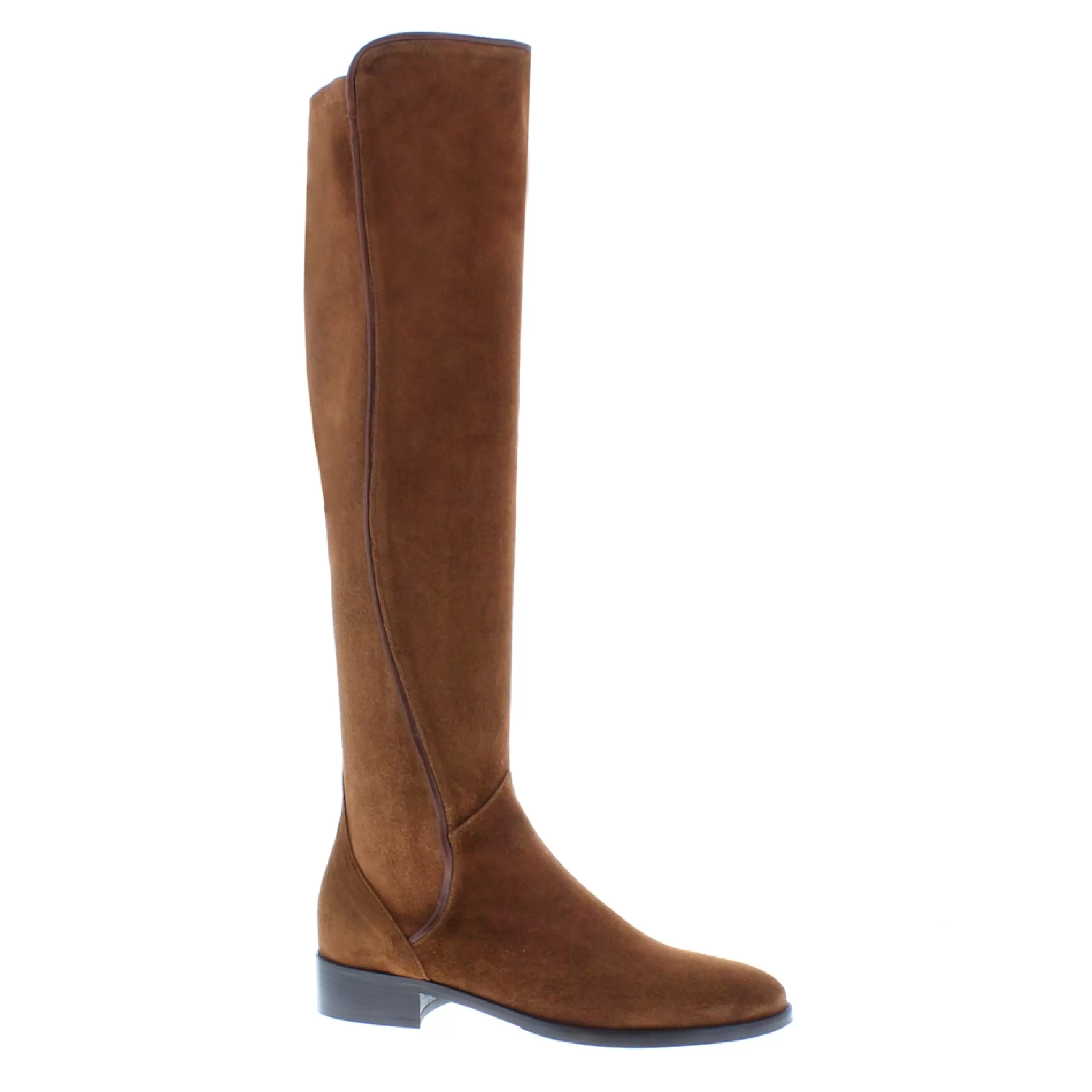 Emma Tan Suede Knee-High Boots>Carl Scarpa Flash Sale