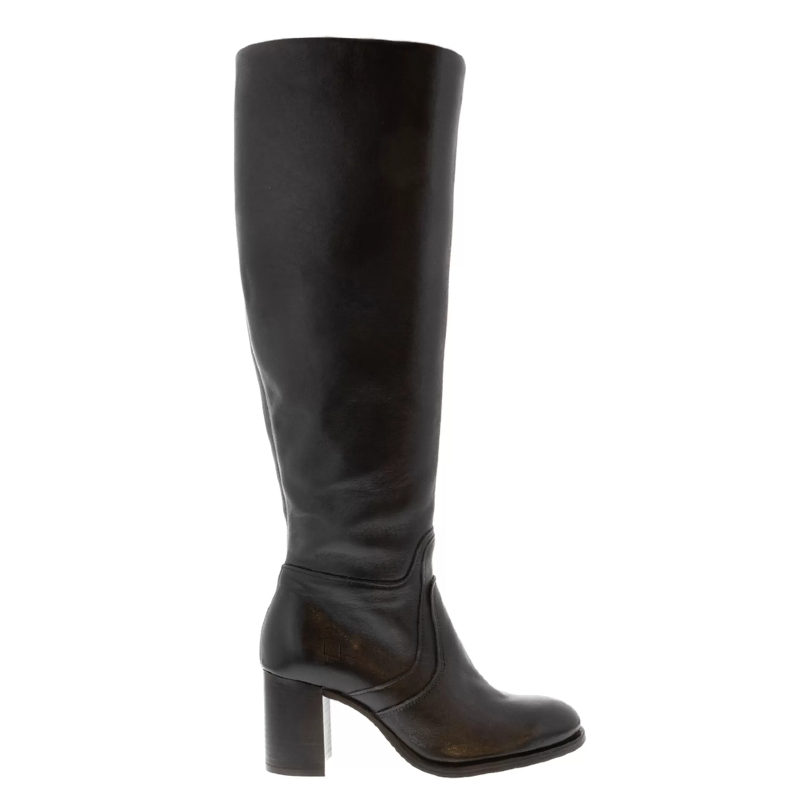 Fiorella Black Leather Knee High Boots>Carl Scarpa Clearance