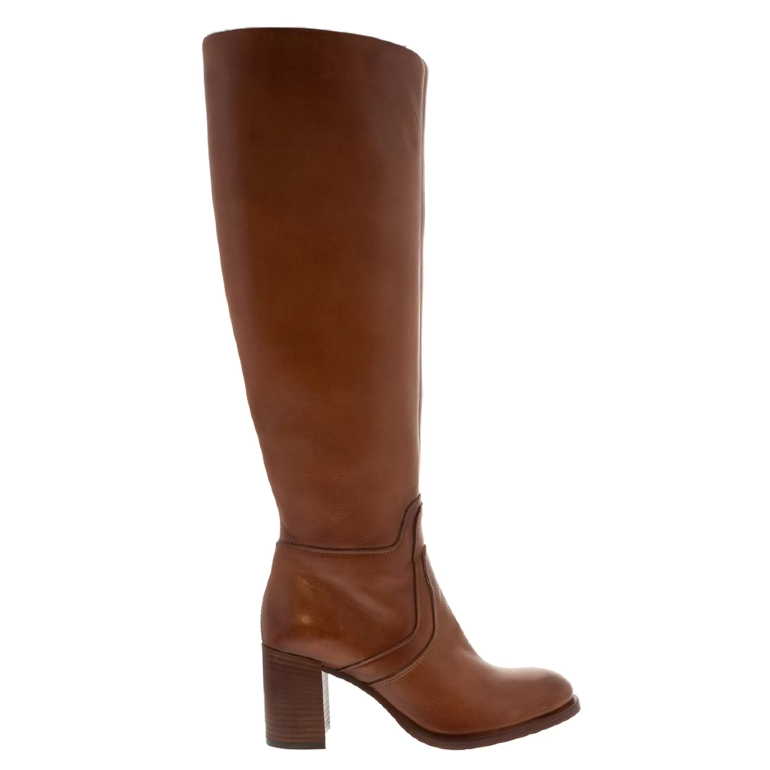 Fiorella Tan Leather Knee High Boots>Carl Scarpa Cheap