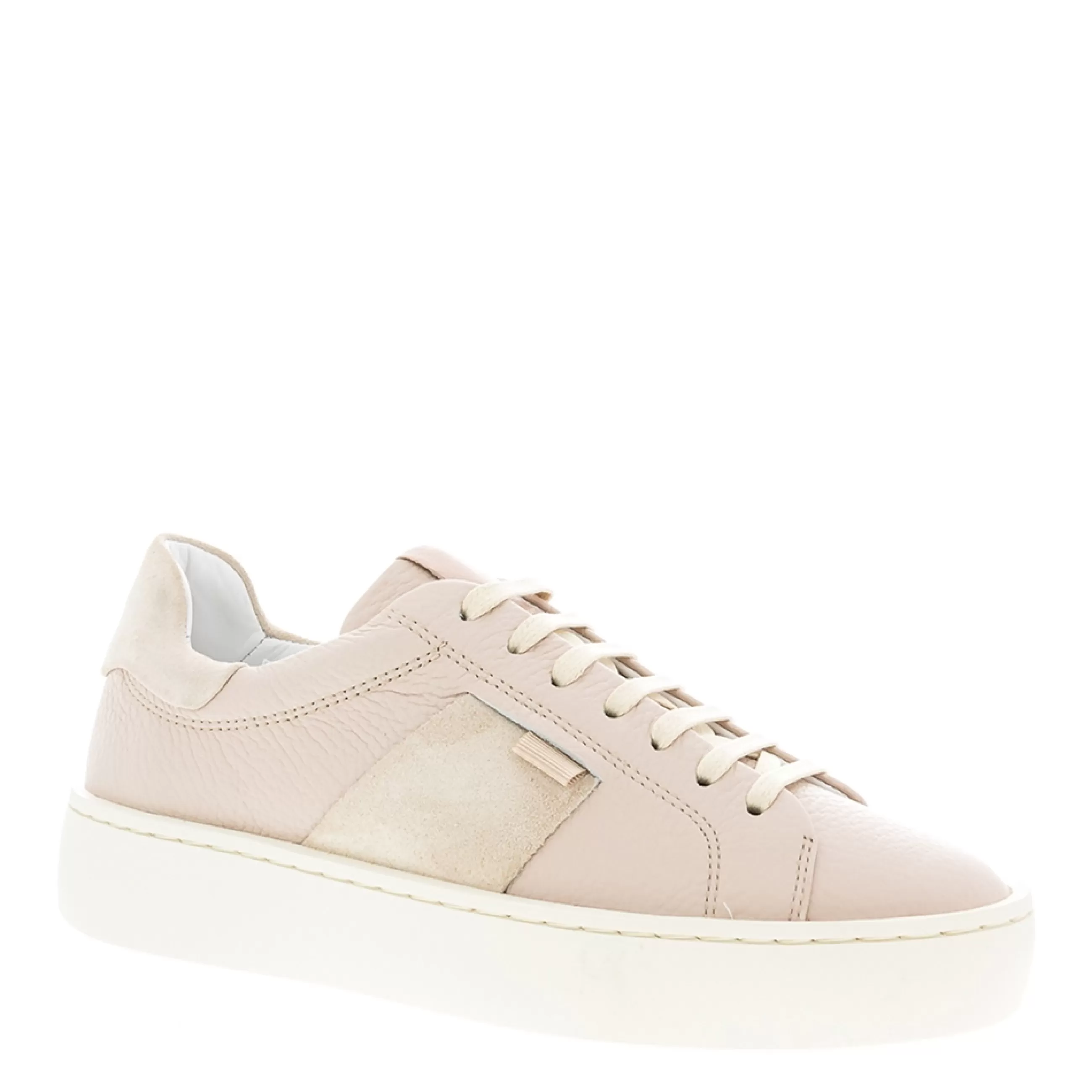 Gerty Nude Leather Chunky Trainers>Carl Scarpa Store