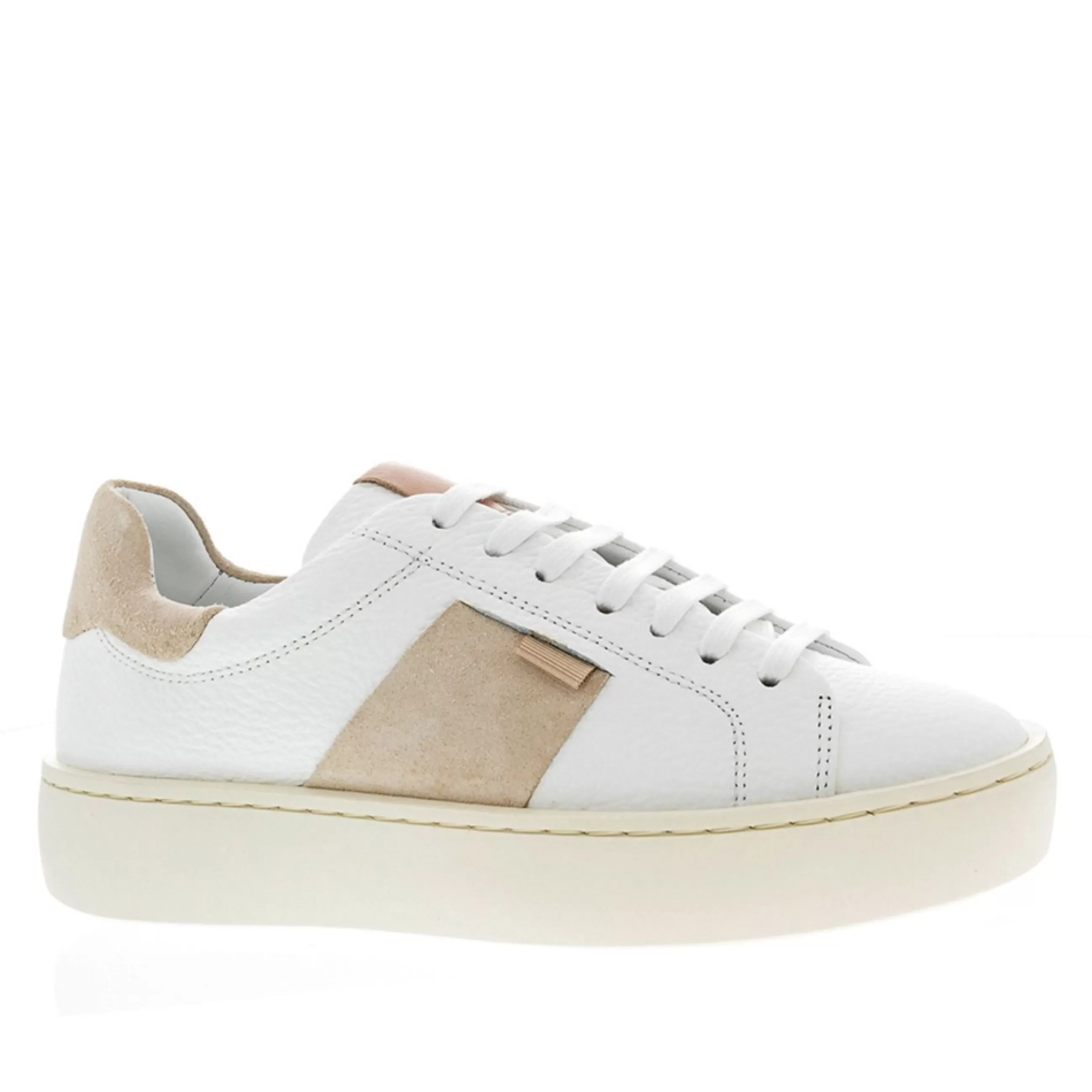 Gerty White Leather Chunky Trainers>Carl Scarpa Cheap