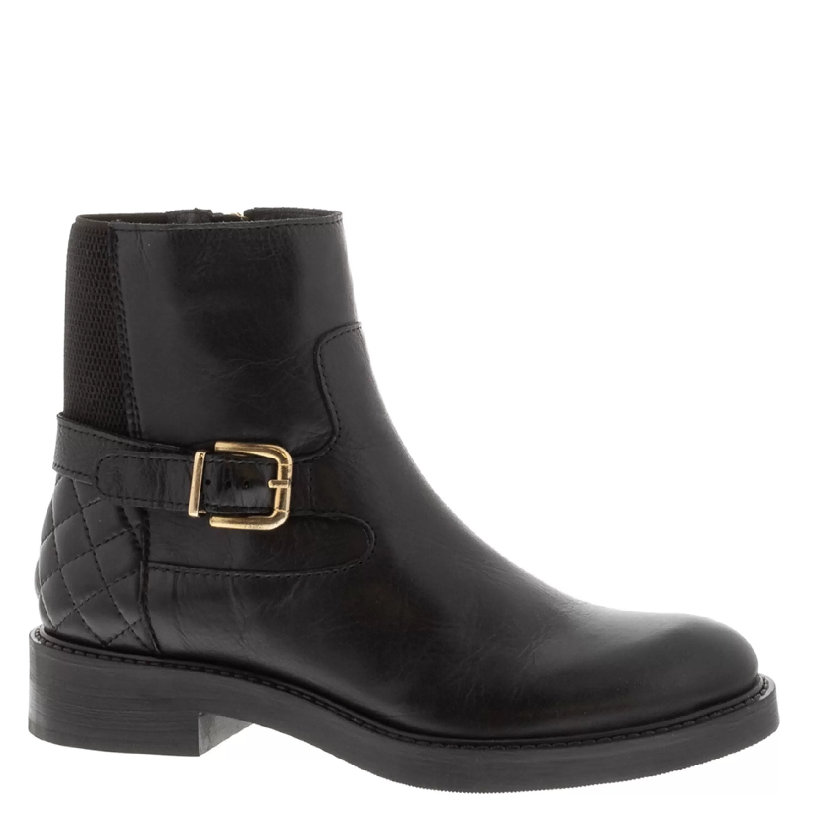 Hettie Black Leather Ankle Boots>Carl Scarpa Outlet