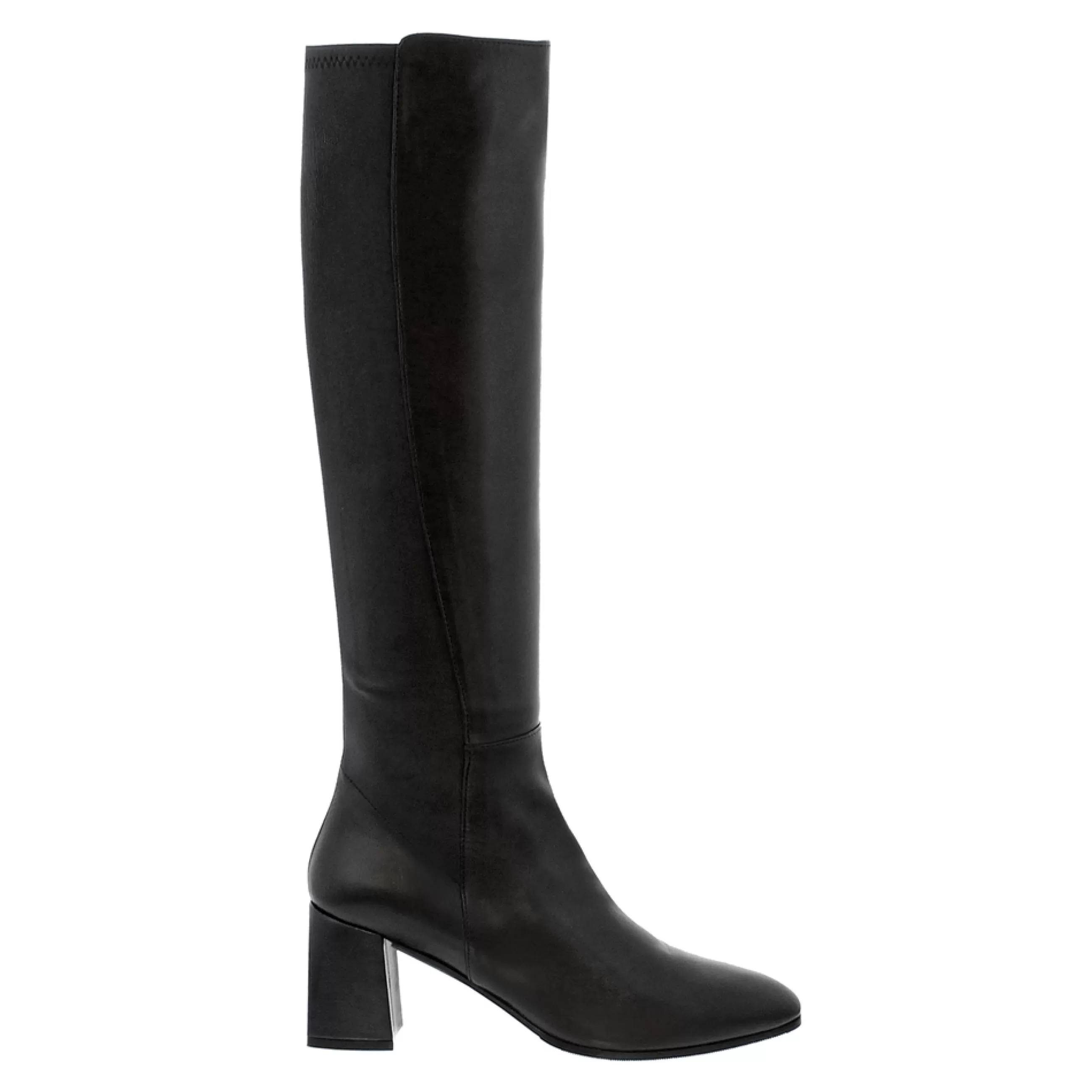 Jilly Black Italian Leather Knee High Boots>Carl Scarpa Best Sale