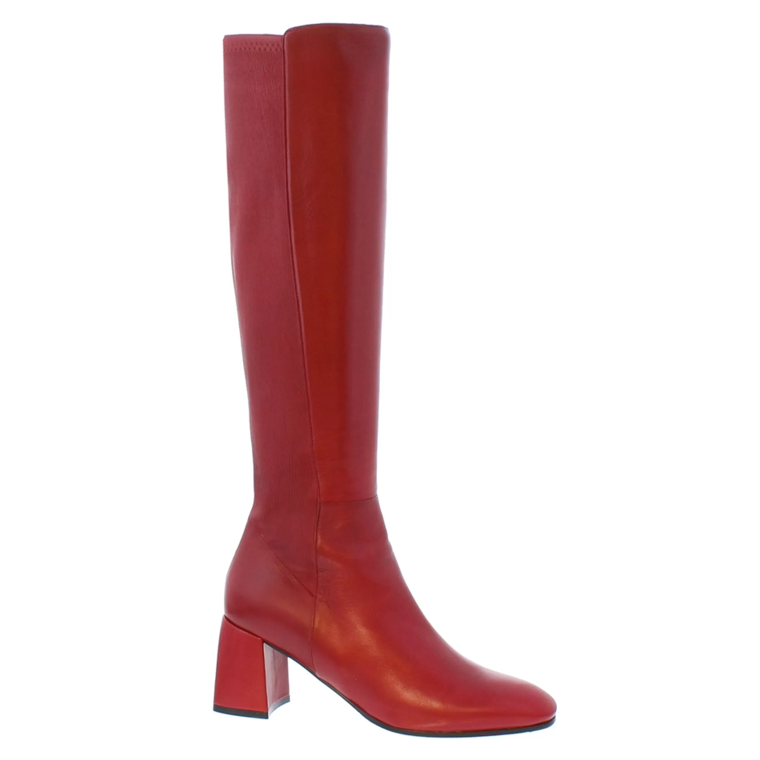 Jilly Red Italian Leather Knee High Boots>Carl Scarpa Online