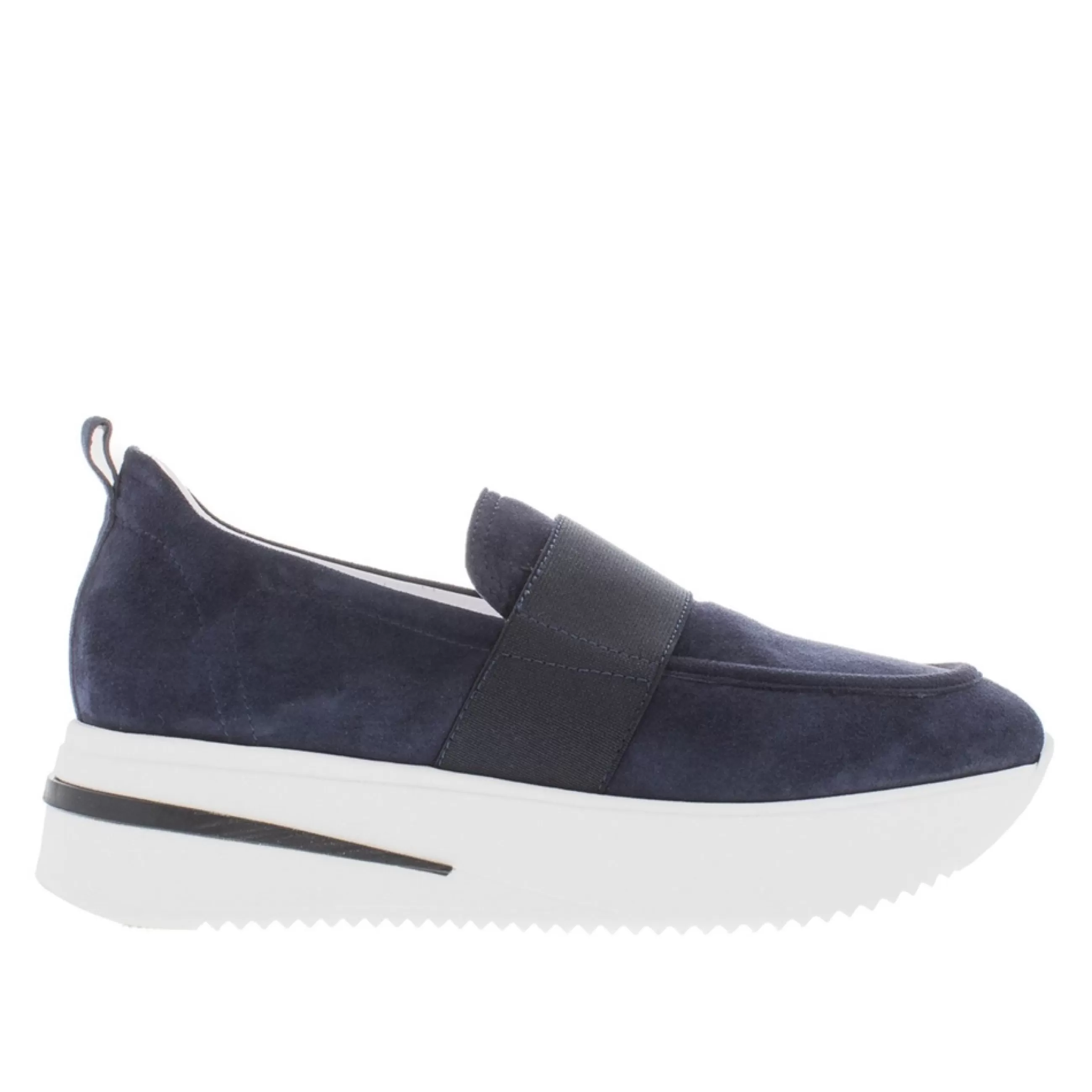 Lina Navy Suede Platform Loafers>Carl Scarpa Hot