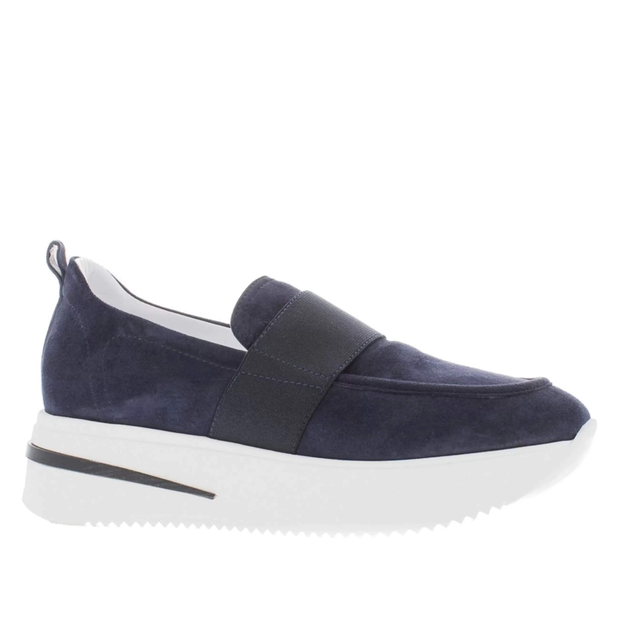 Lina Navy Suede Platform Loafers>Carl Scarpa Hot