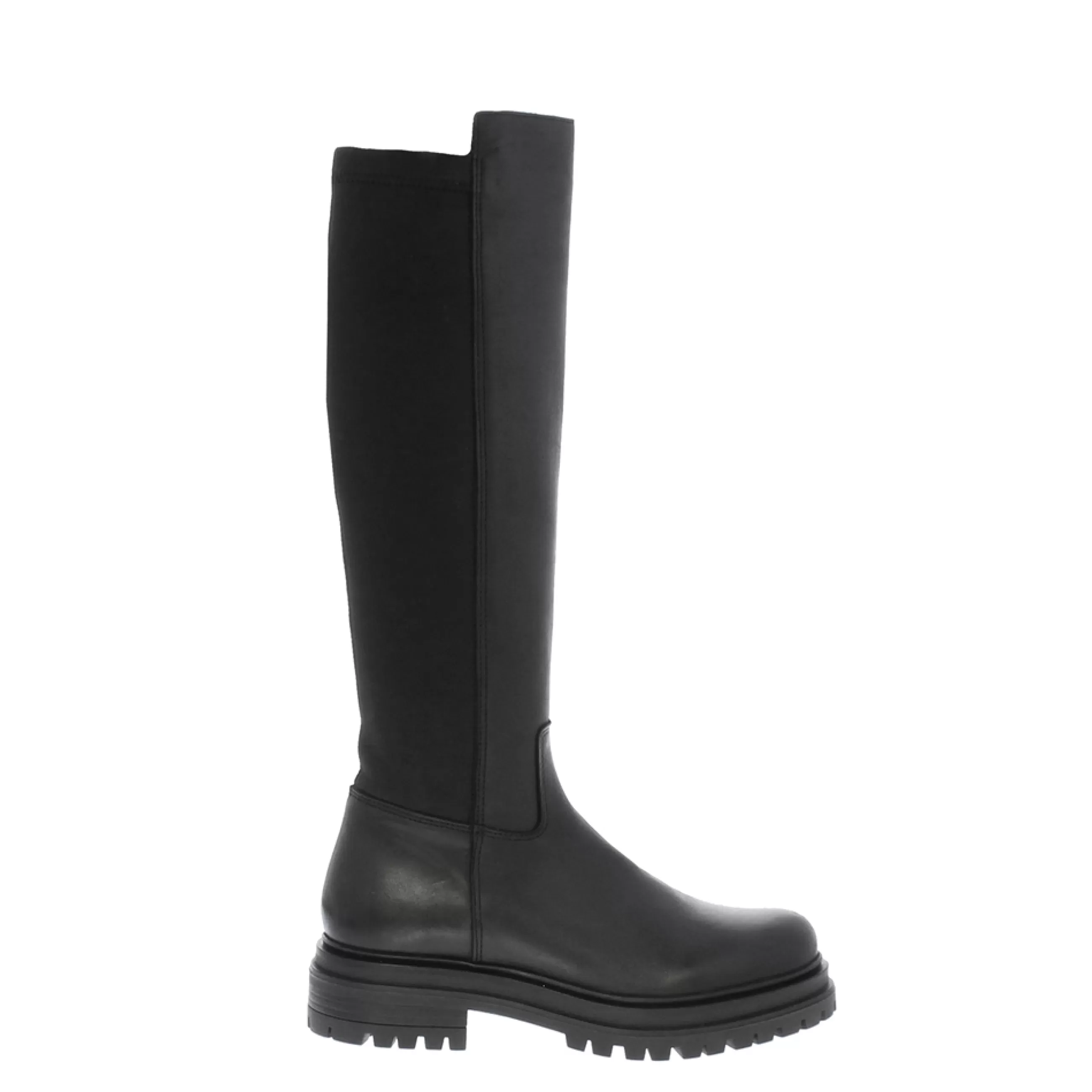 Luka Black Leather Knee High Boots>Carl Scarpa Cheap