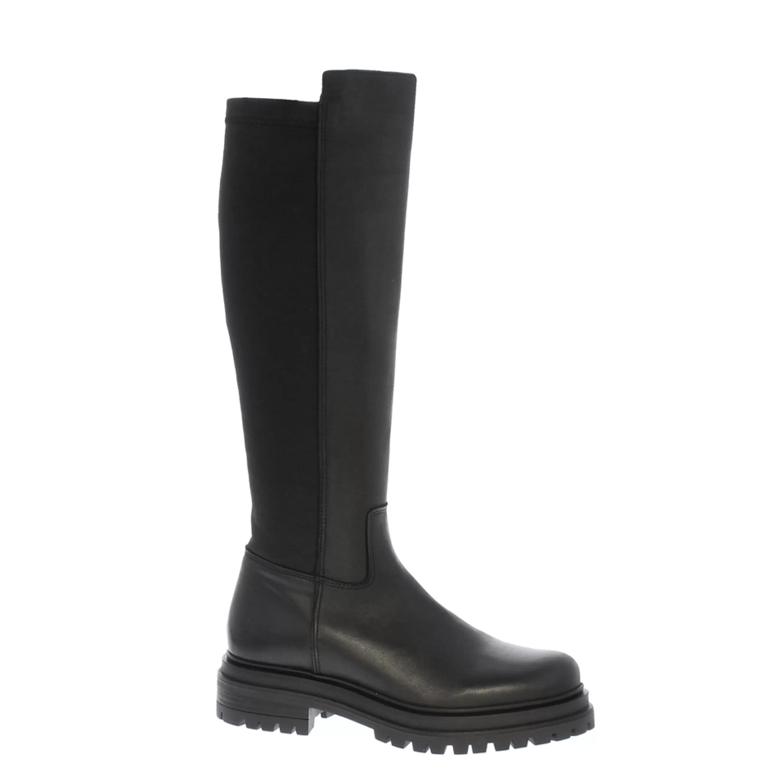 Luka Black Leather Knee High Boots>Carl Scarpa Cheap