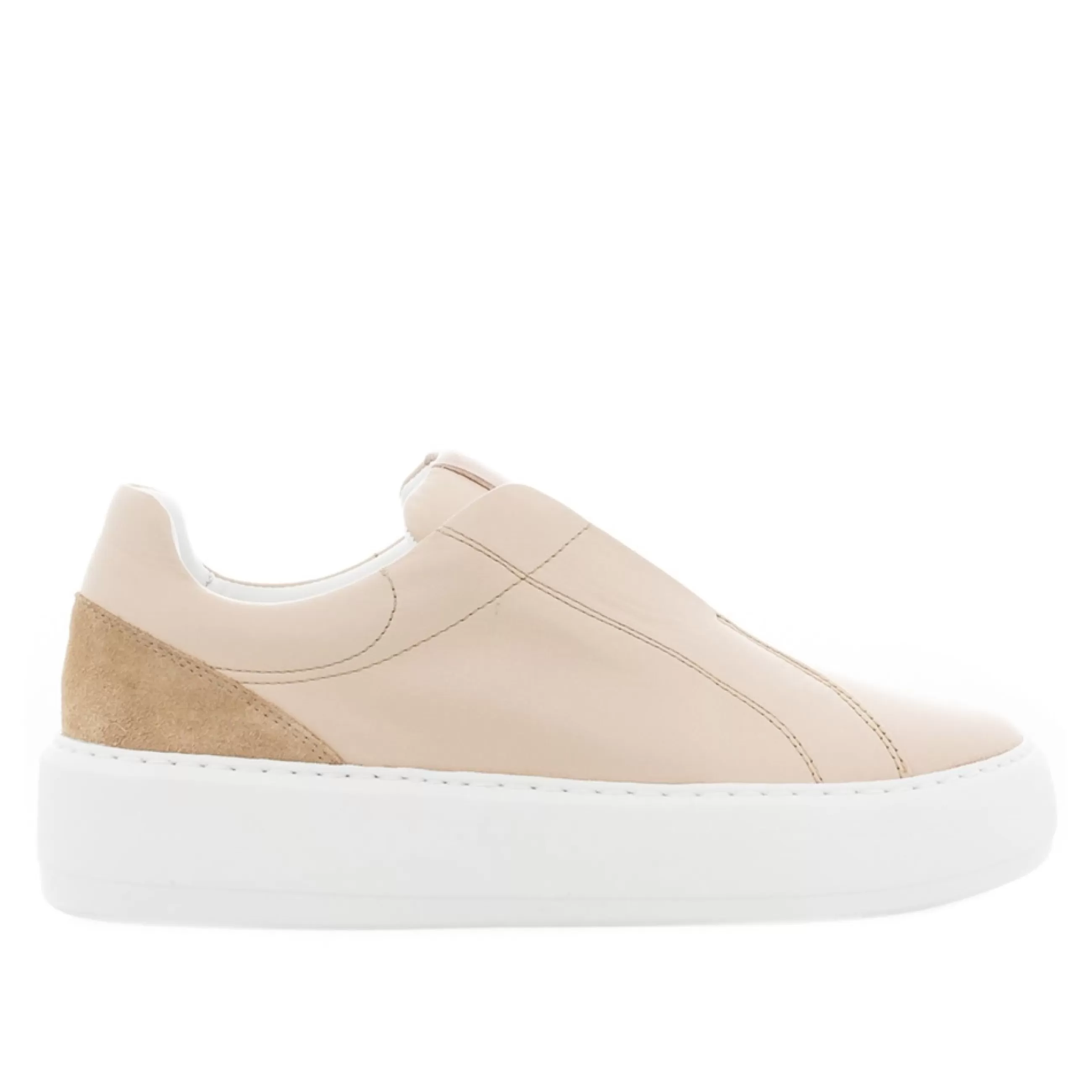 Mabel Beige Leather Trainers>Carl Scarpa Cheap