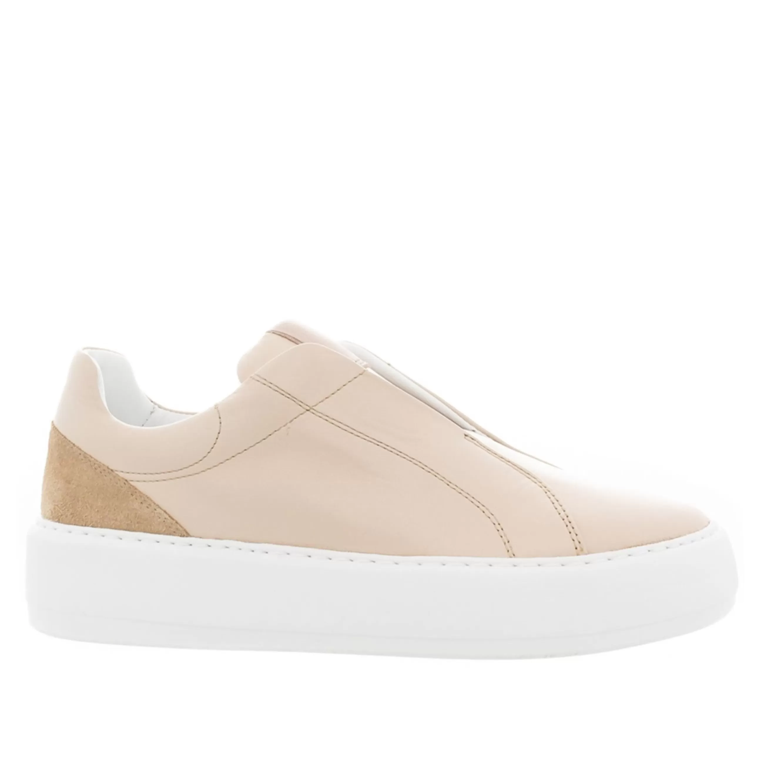 Mabel Beige Leather Trainers>Carl Scarpa Cheap