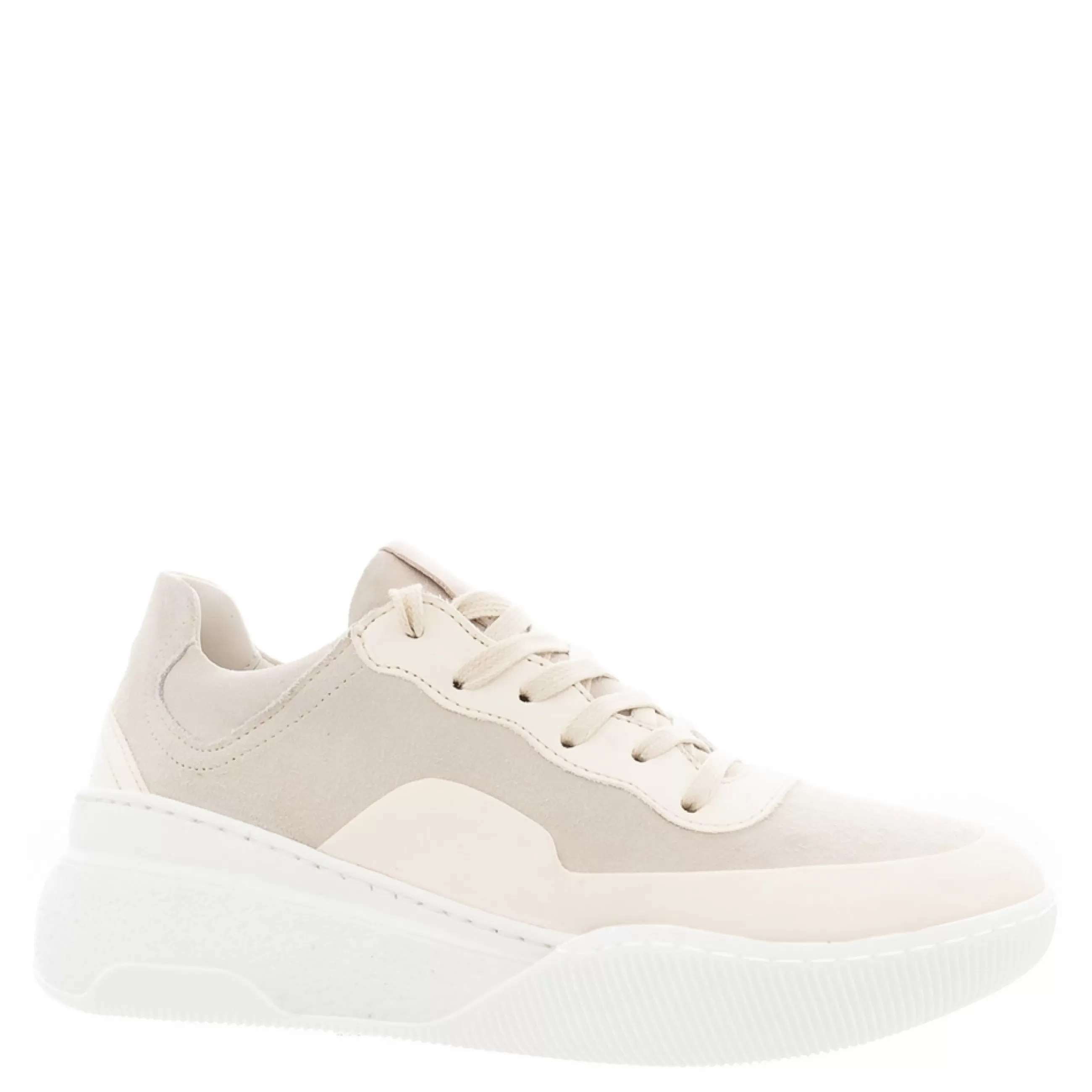 Maive Beige Leather Chunky Trainers>Carl Scarpa New