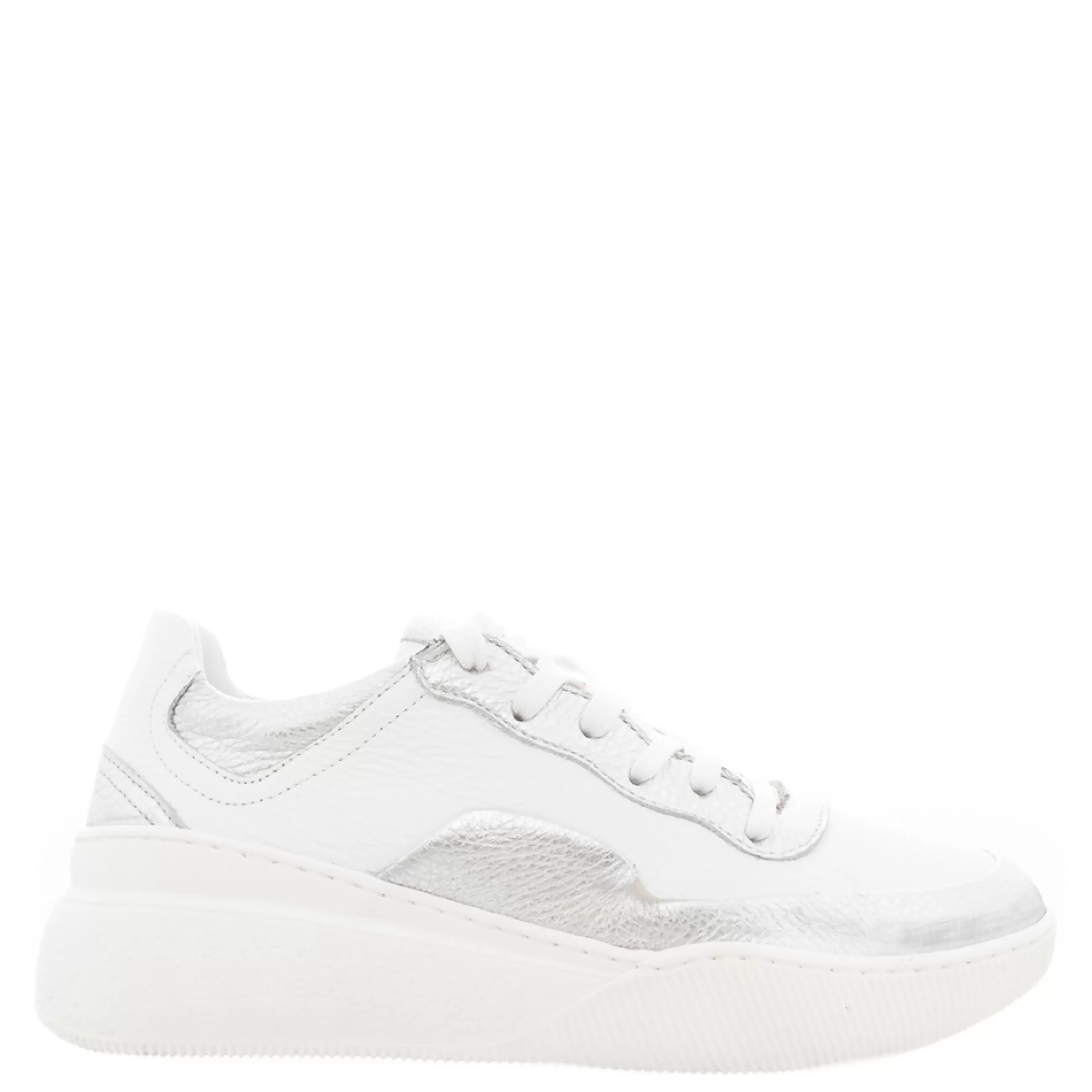 Maive White Leather Chunky Trainers>Carl Scarpa Best Sale