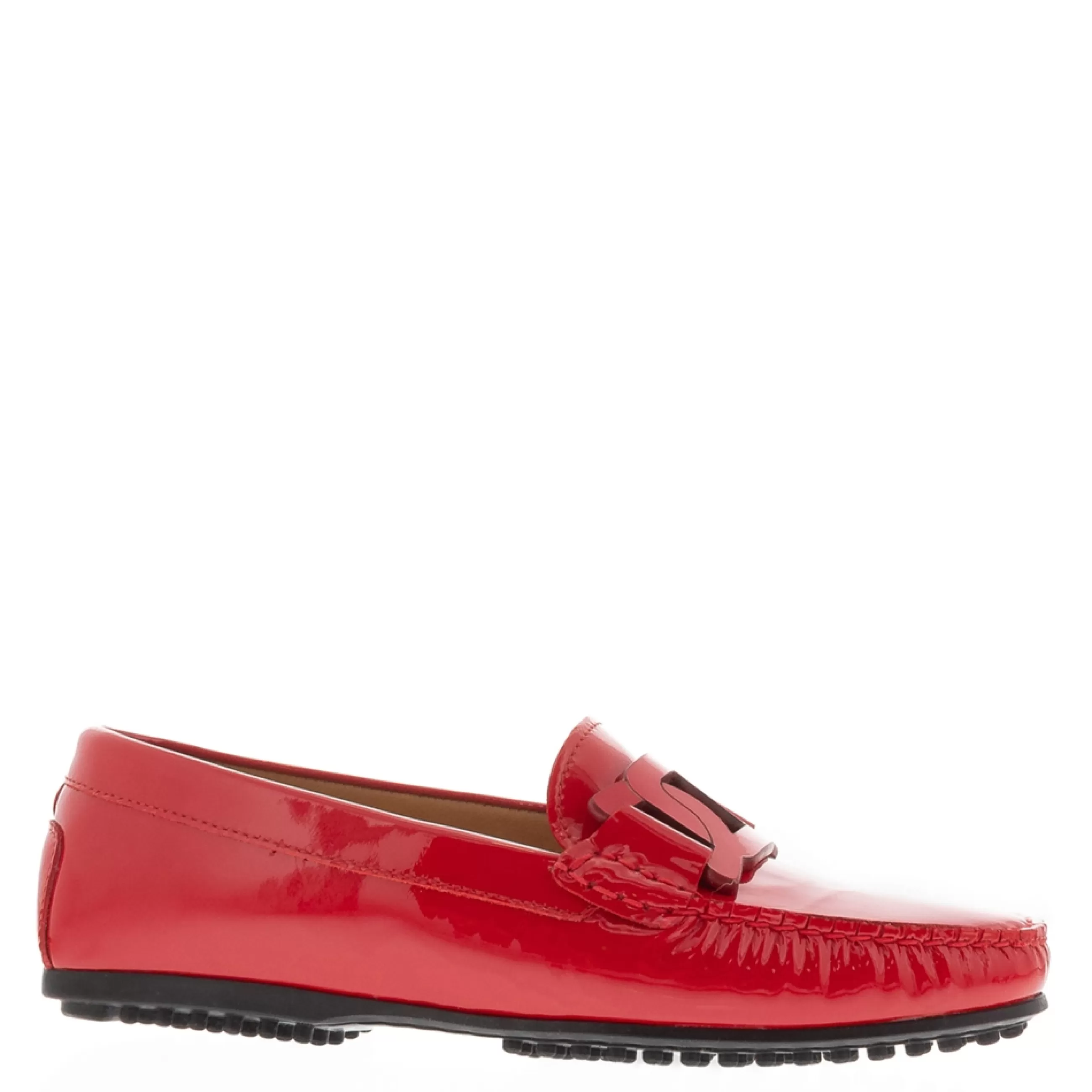 Martedi Red Leather Penny Loafers>Carl Scarpa Best Sale