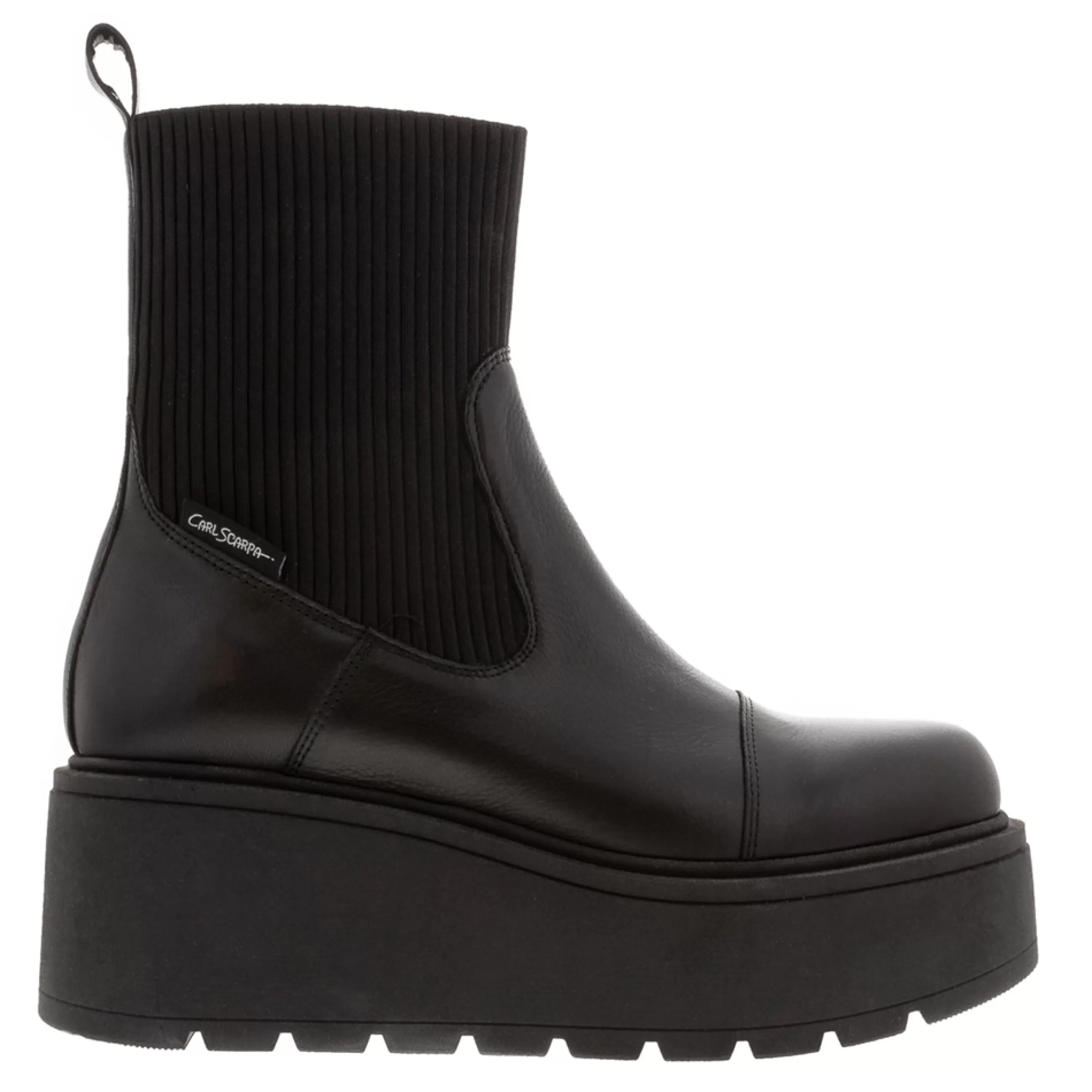 Matti Black Leather Chelsea Boots>Carl Scarpa Discount