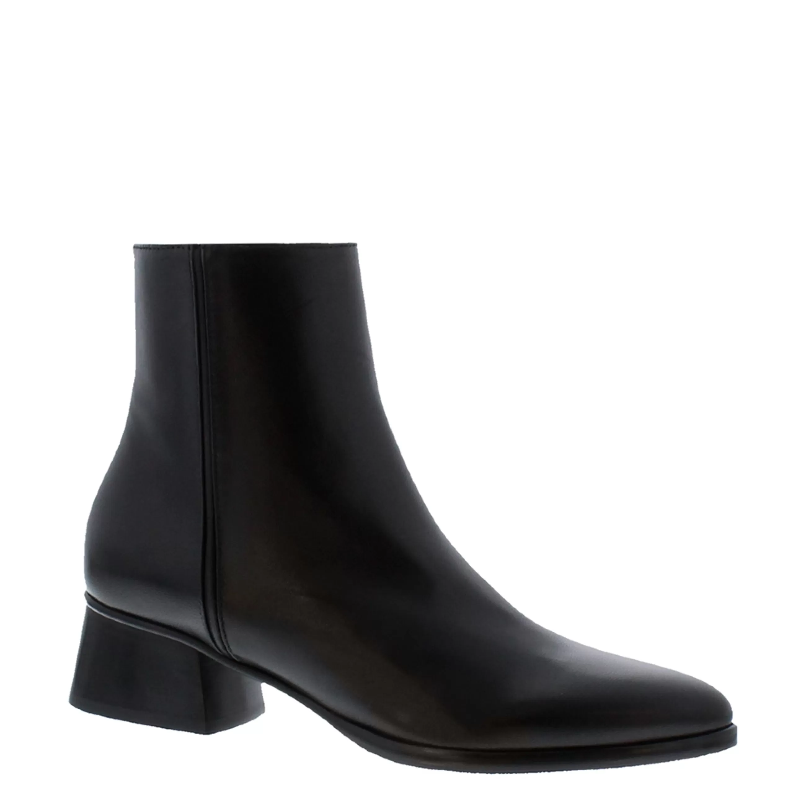 Megan Black Leather Ankle Boots>Carl Scarpa Shop