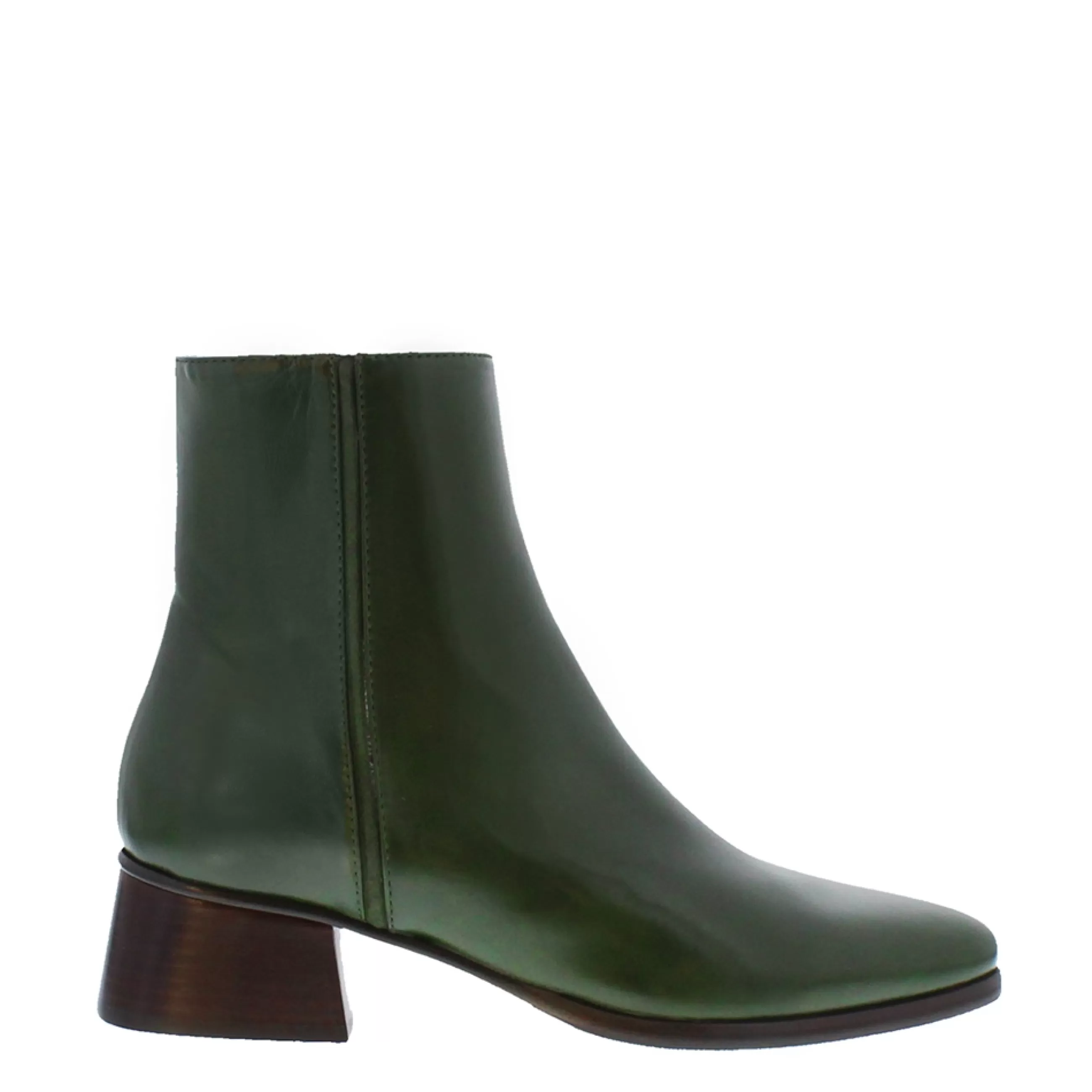 Megan Green Leather Ankle Boots>Carl Scarpa Cheap