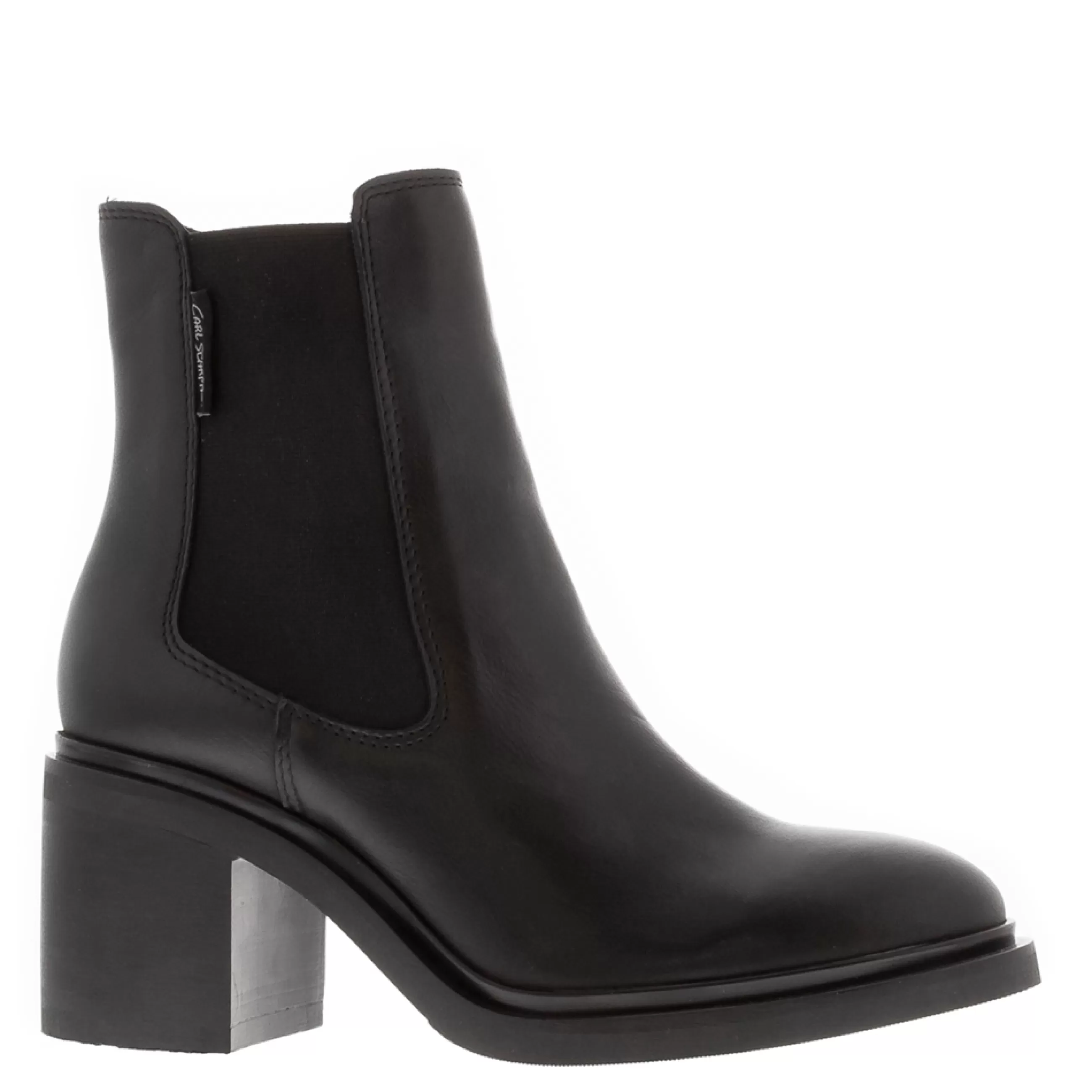 Morone Black Leather Chelsea Boots>Carl Scarpa Outlet