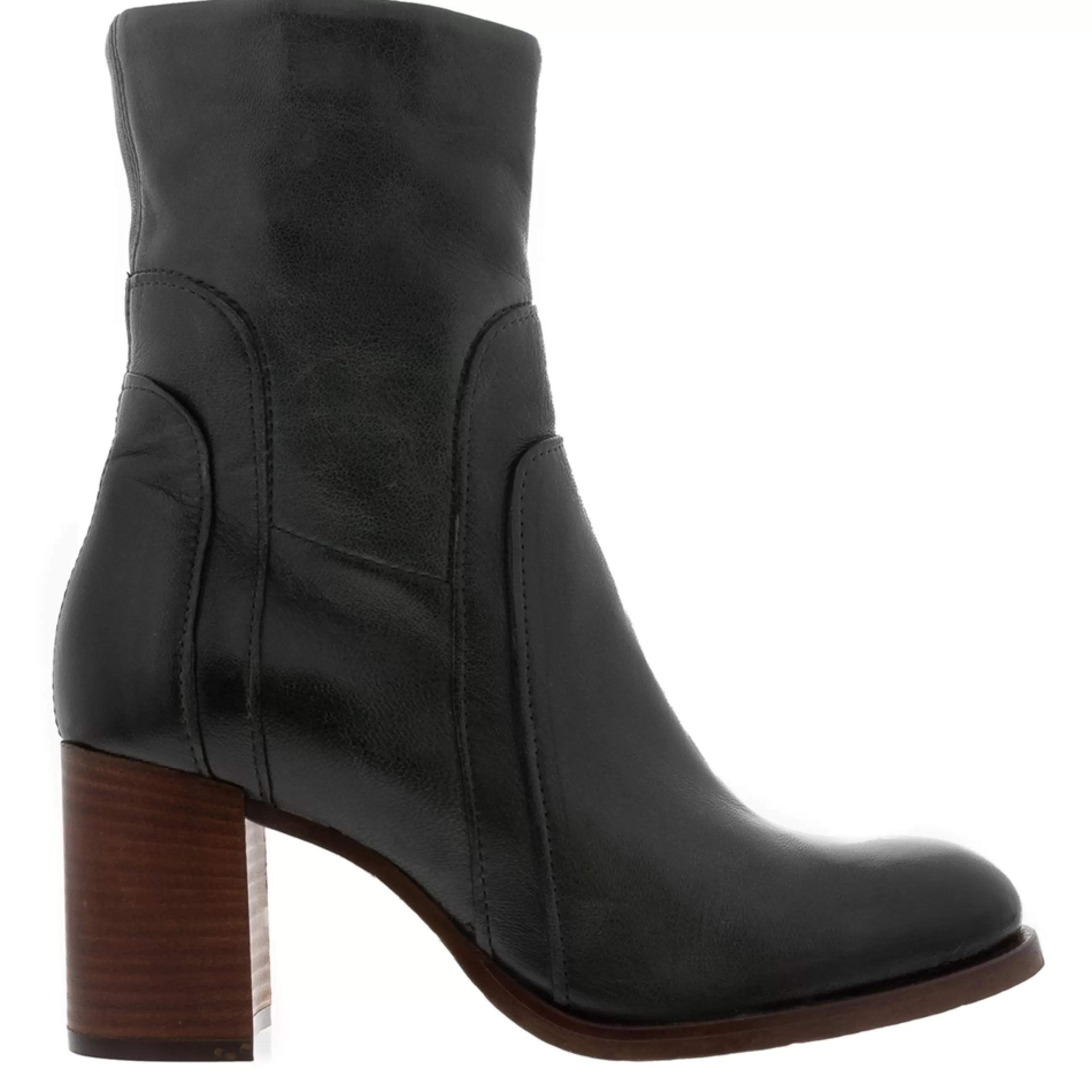 Noemi Green Leather Ankle Boots>Carl Scarpa Best