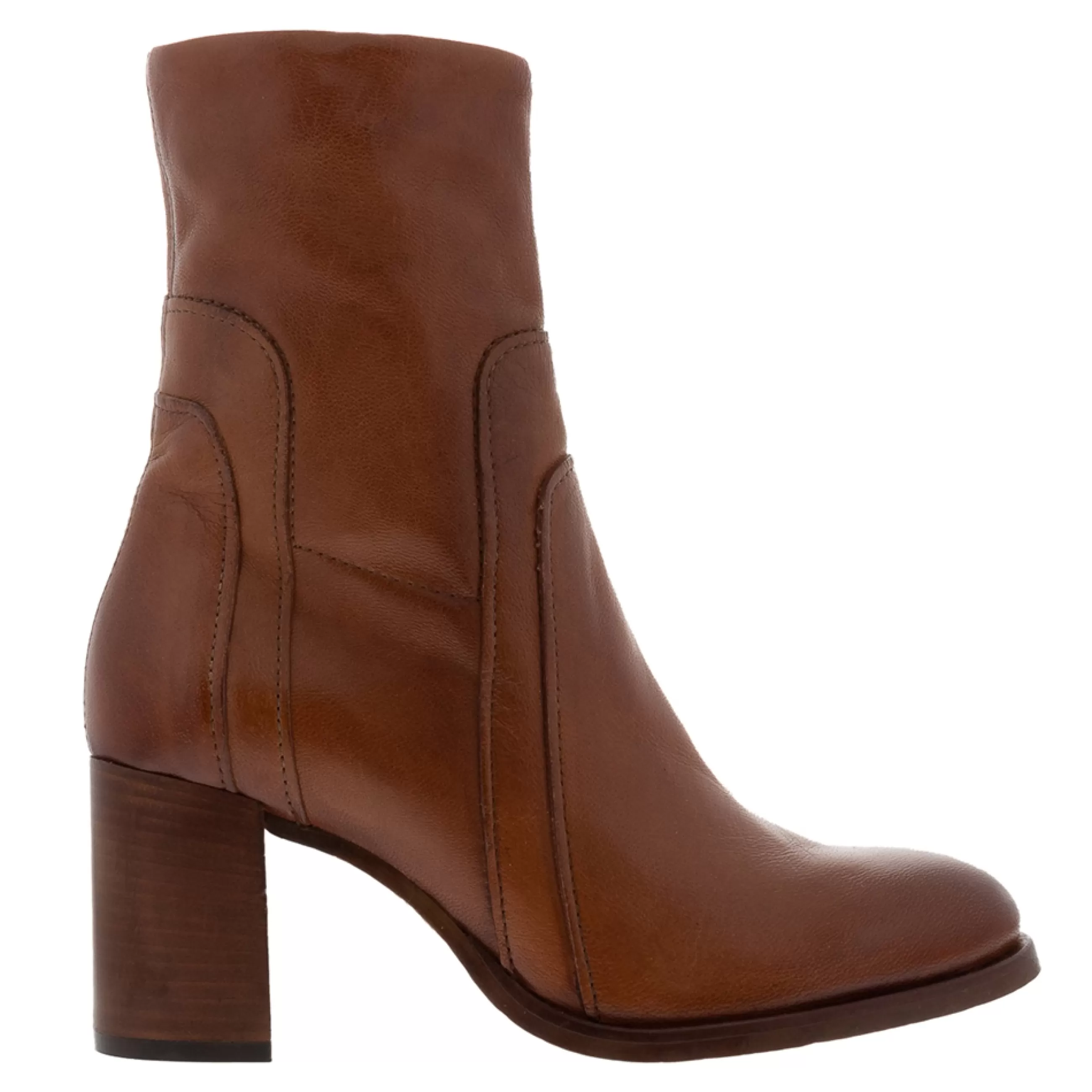 Noemi Tan Leather Ankle Boots>Carl Scarpa Best Sale