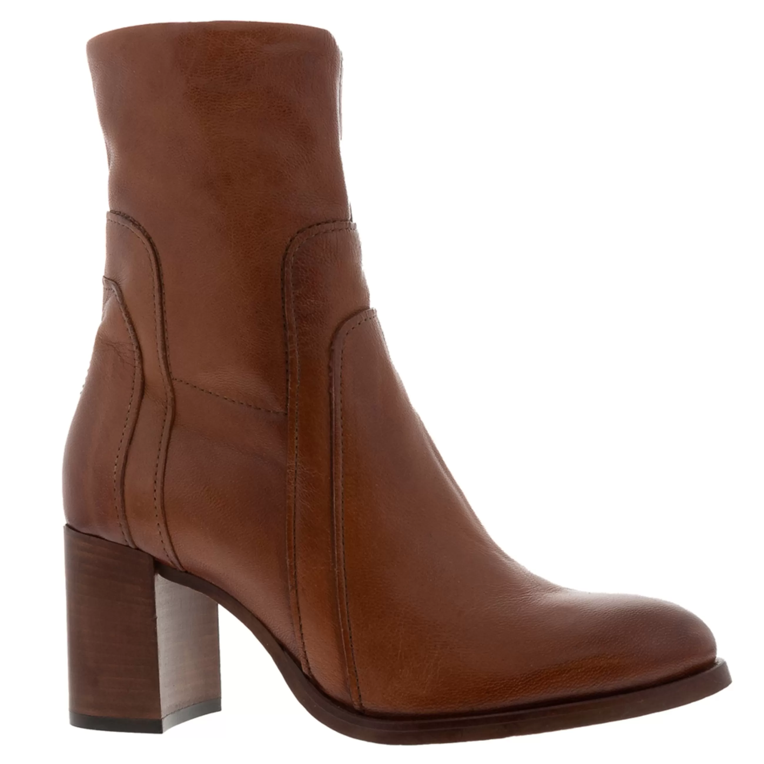 Noemi Tan Leather Ankle Boots>Carl Scarpa Best Sale