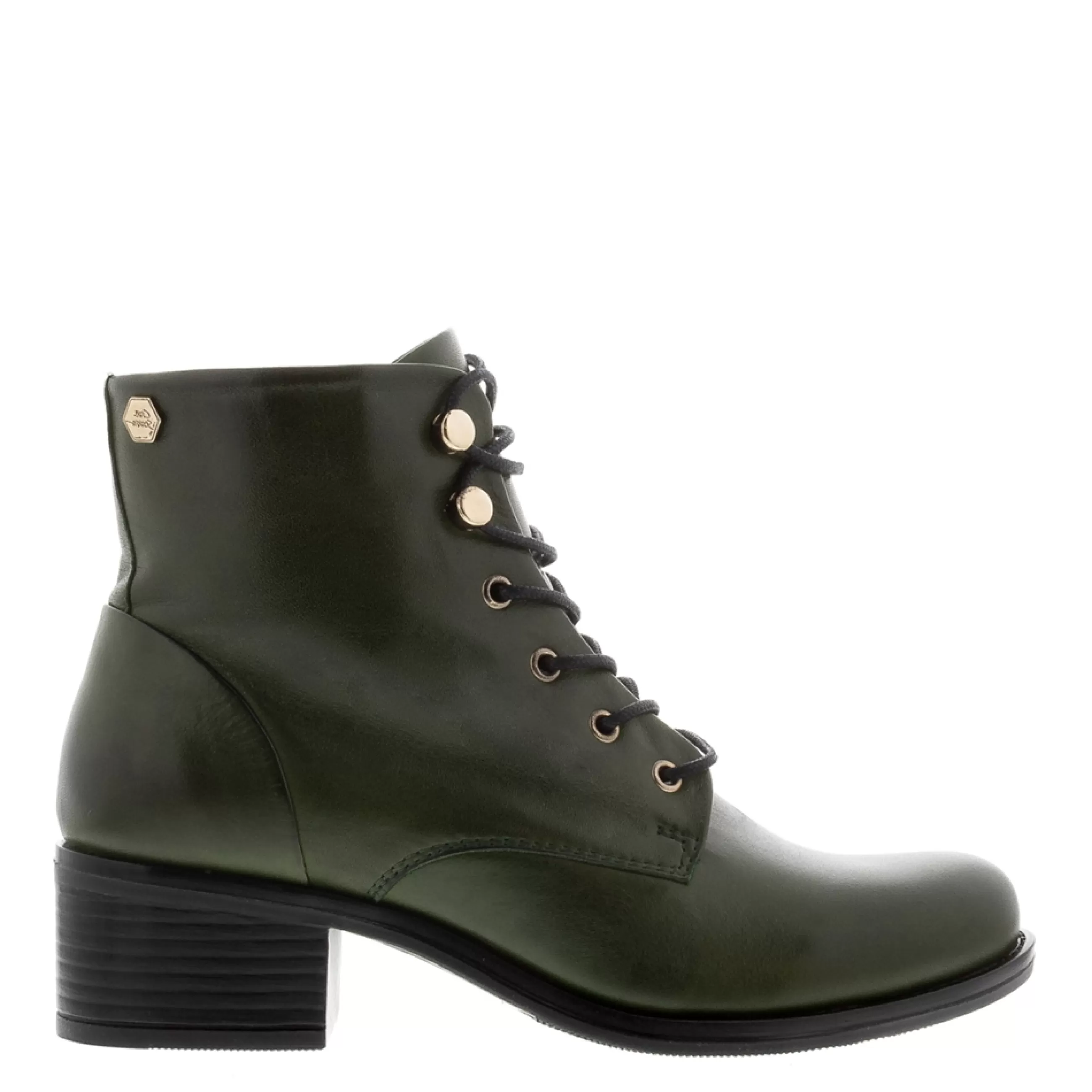 Ocean Green Leather Lace Up Ankle Boots>Carl Scarpa Online