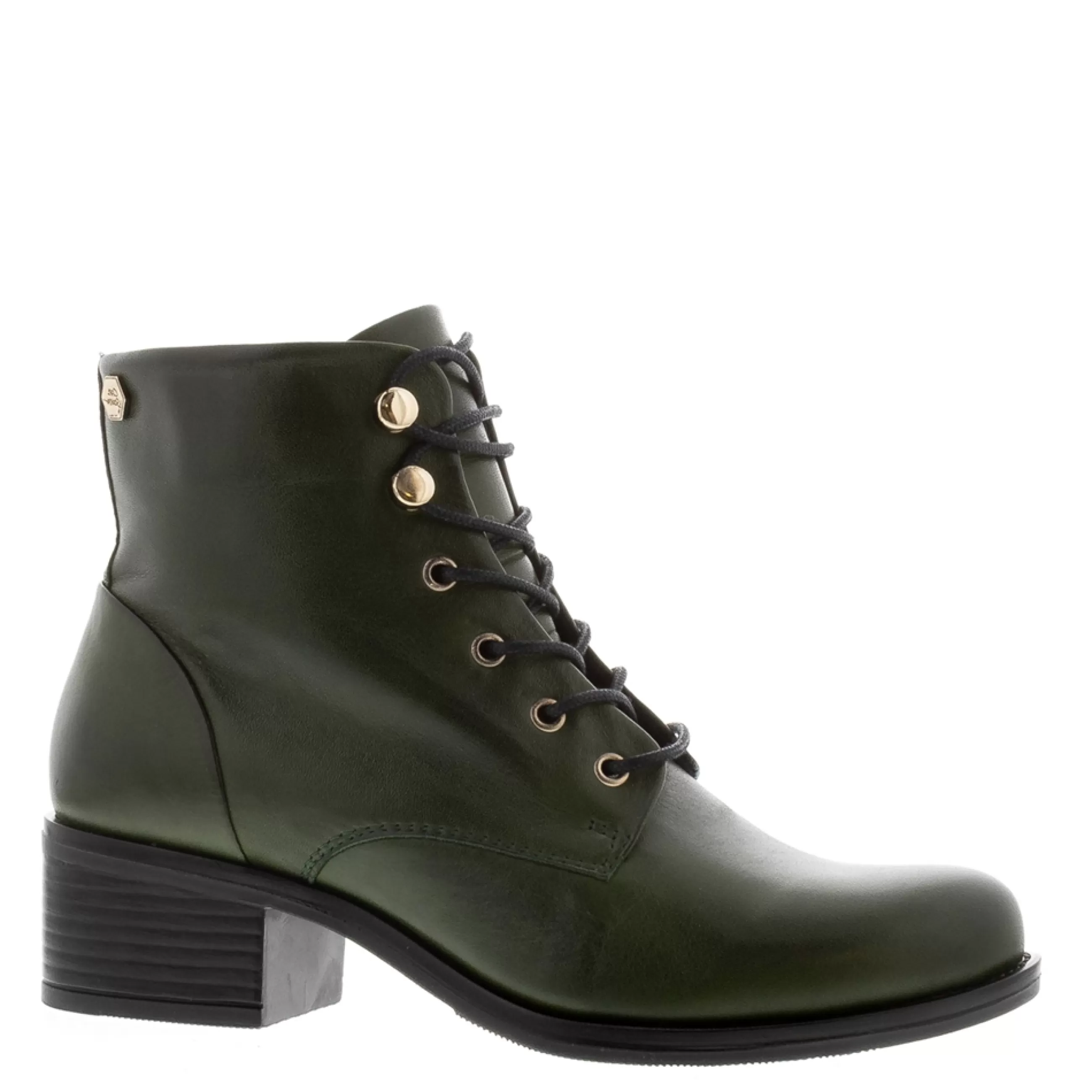 Ocean Green Leather Lace Up Ankle Boots>Carl Scarpa Online